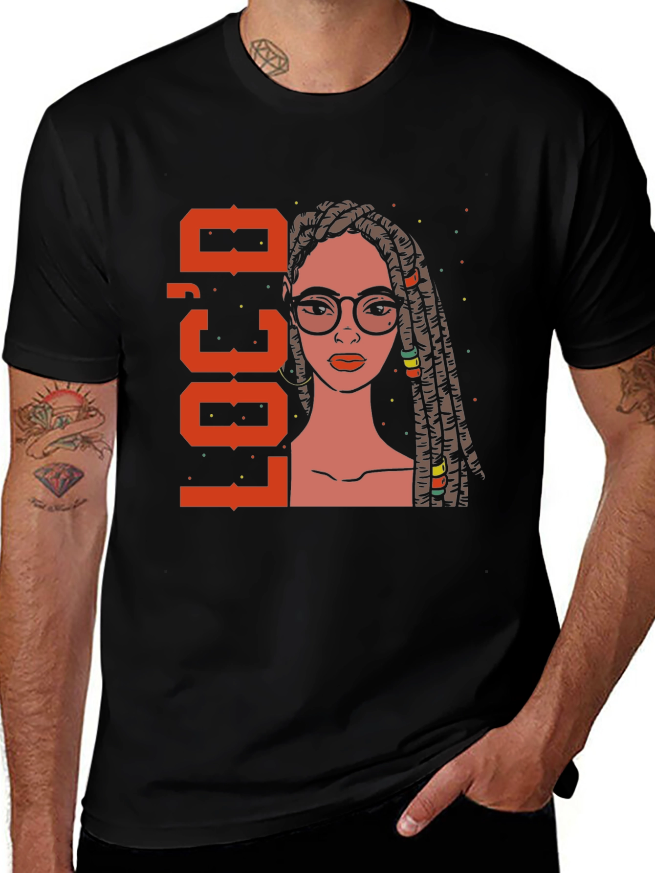 Variant 28 of OCD Locs T-Shirt