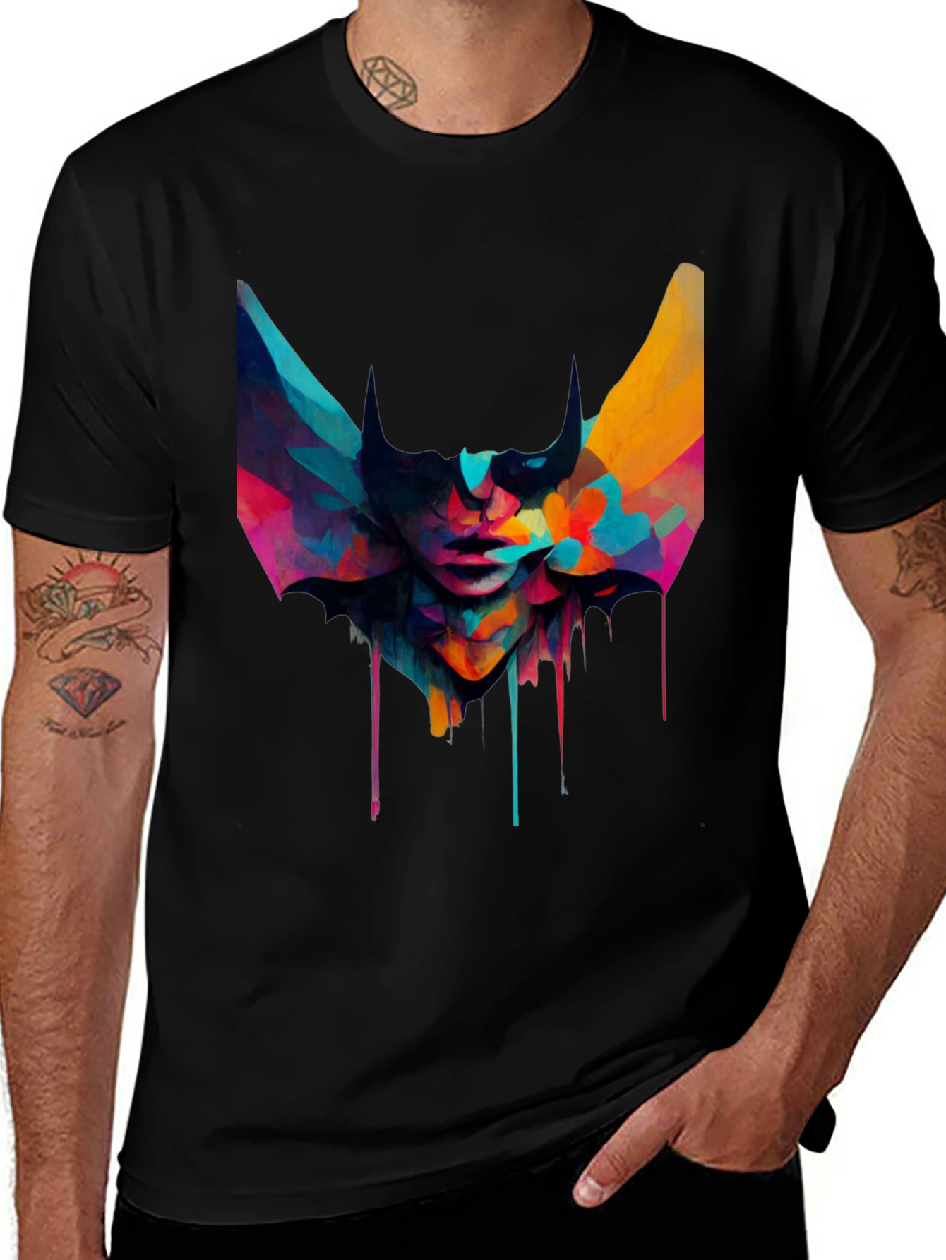 Variant 18 of Abstract Art Graphic Tee - Modern Unisex T-Shirt