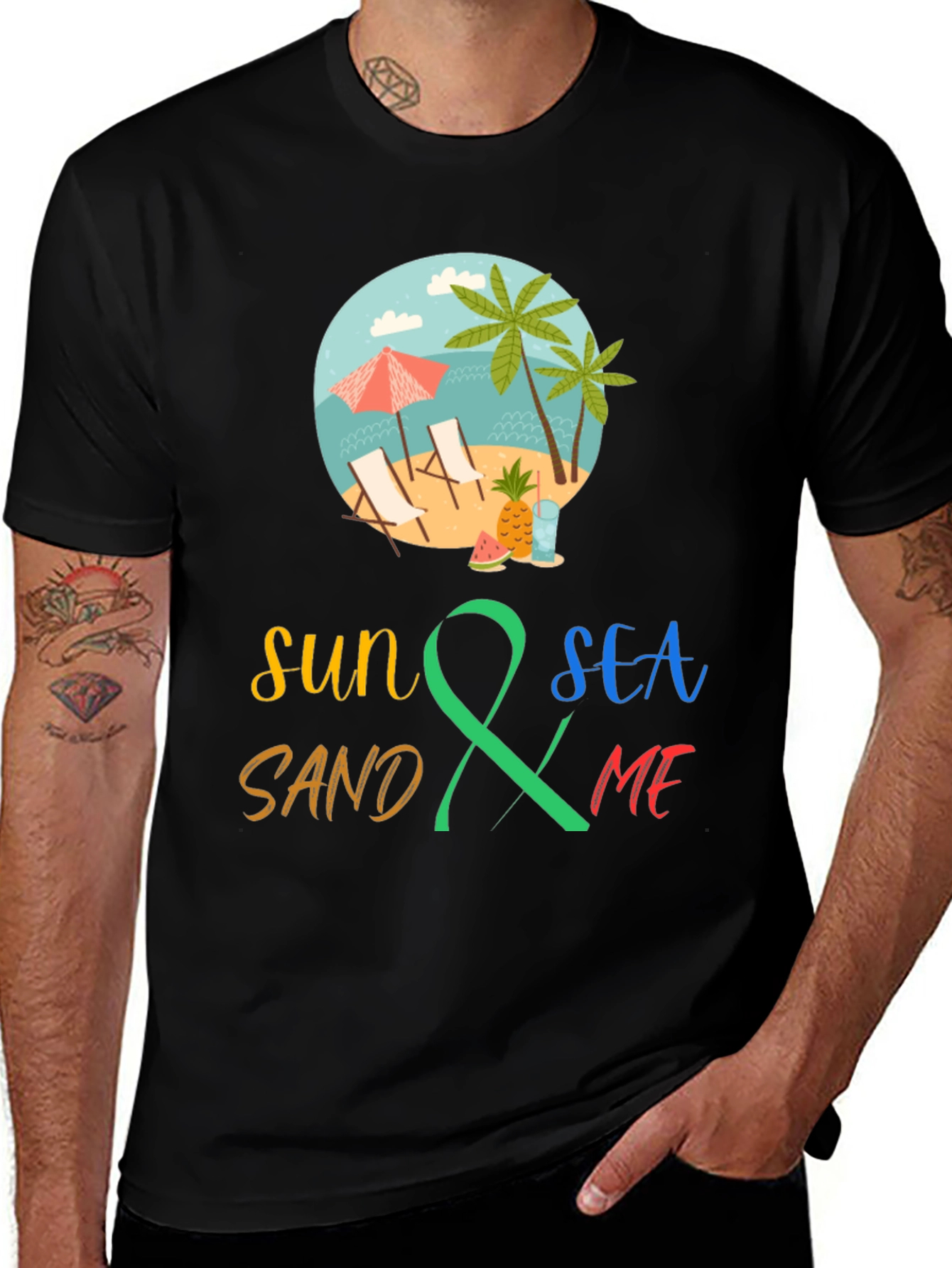 Sun Sea Sand & Me Graphic T-Shirt