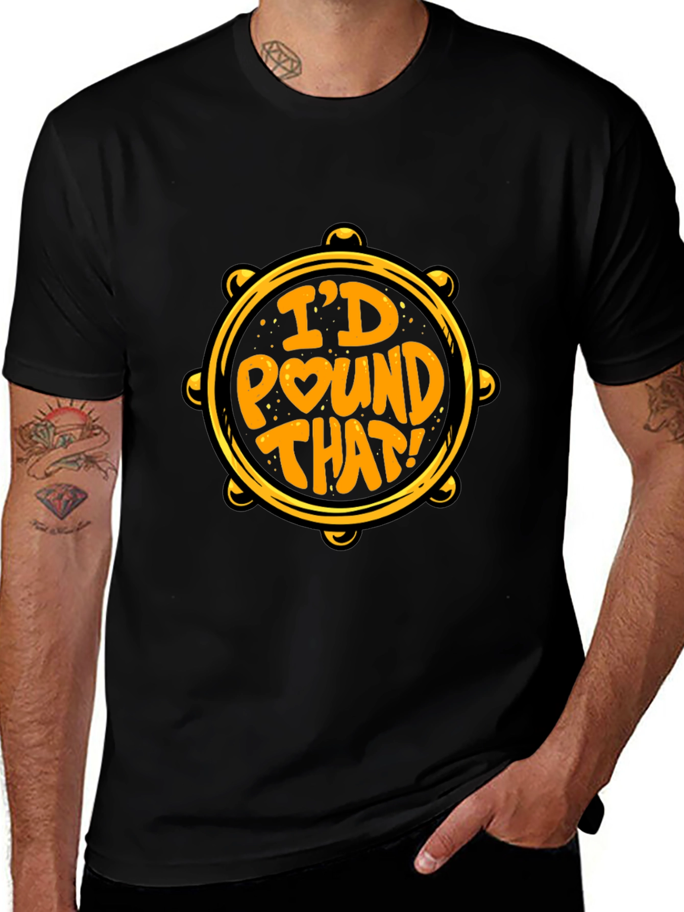Variant 23 of I'd Pound That Black T-Shirt