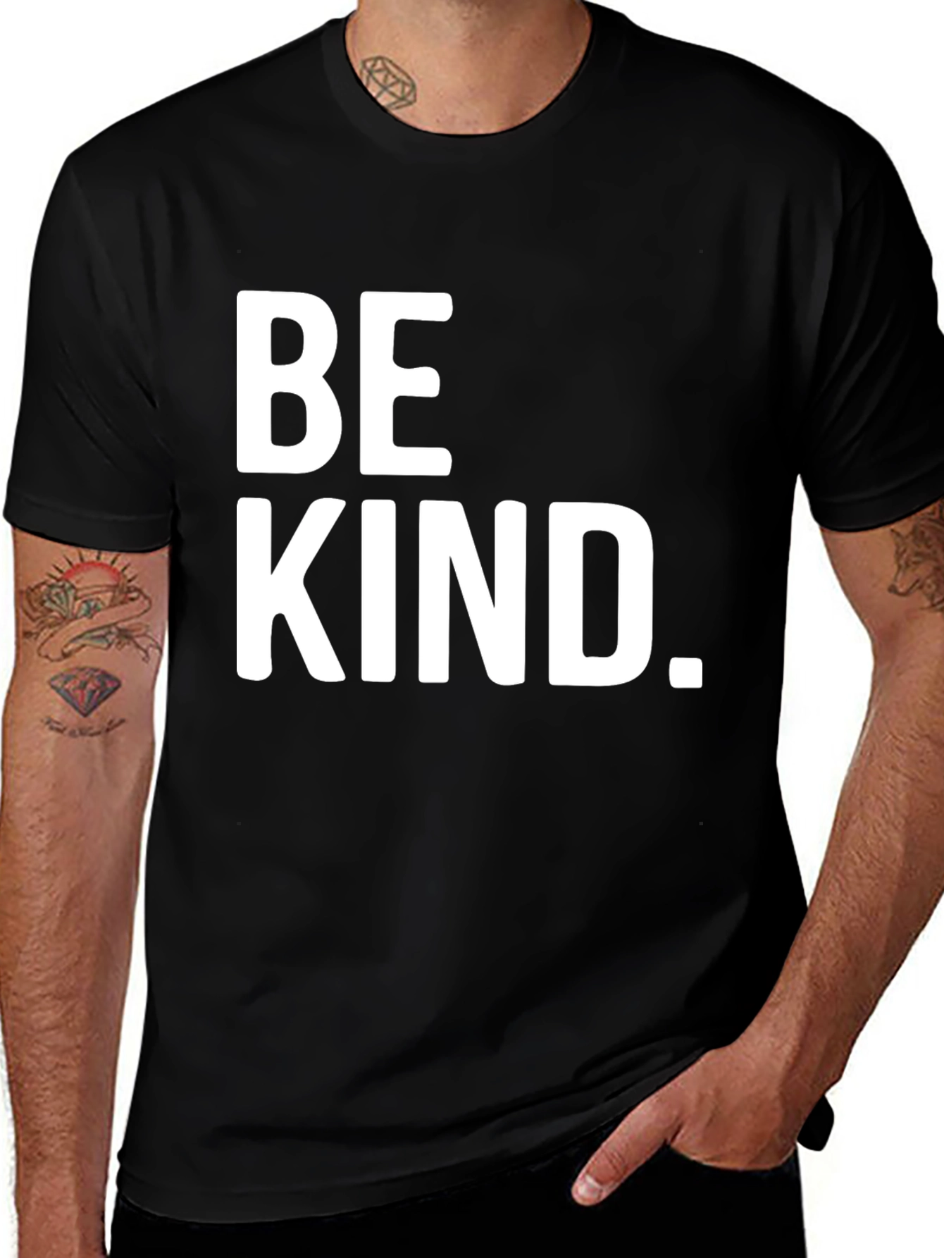Variant 18 of Be Kind. Graphic Tee - Classic Crew Neck T-Shirt