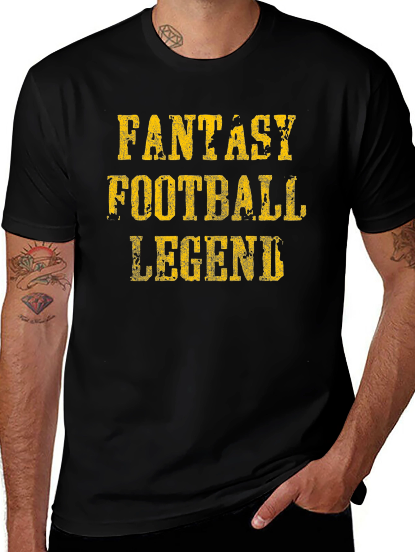 Variant 21 of Fantasy Football Legend Graphic T-Shirt