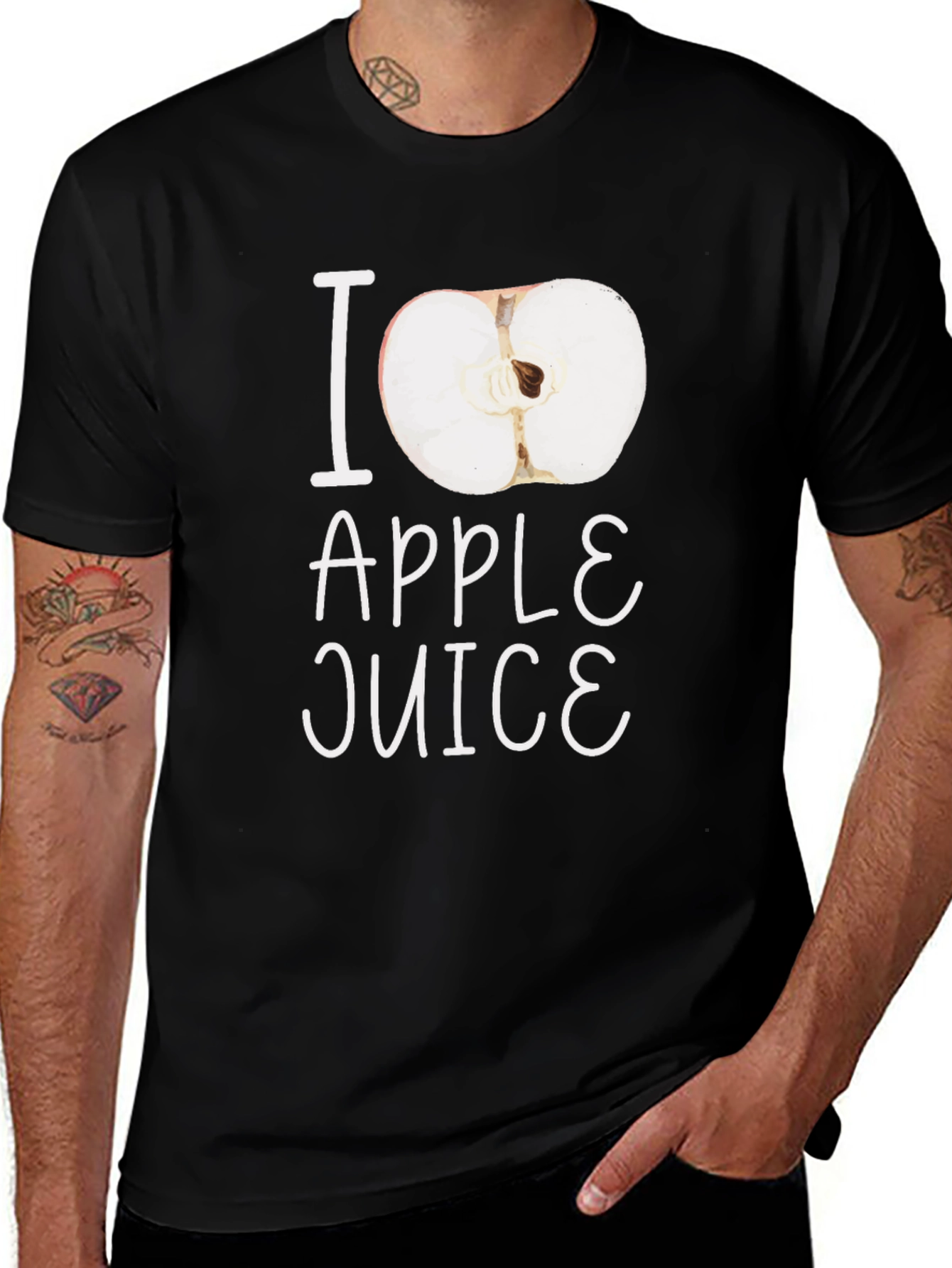 Variant 30 of I Heart Apple Juice T-Shirt