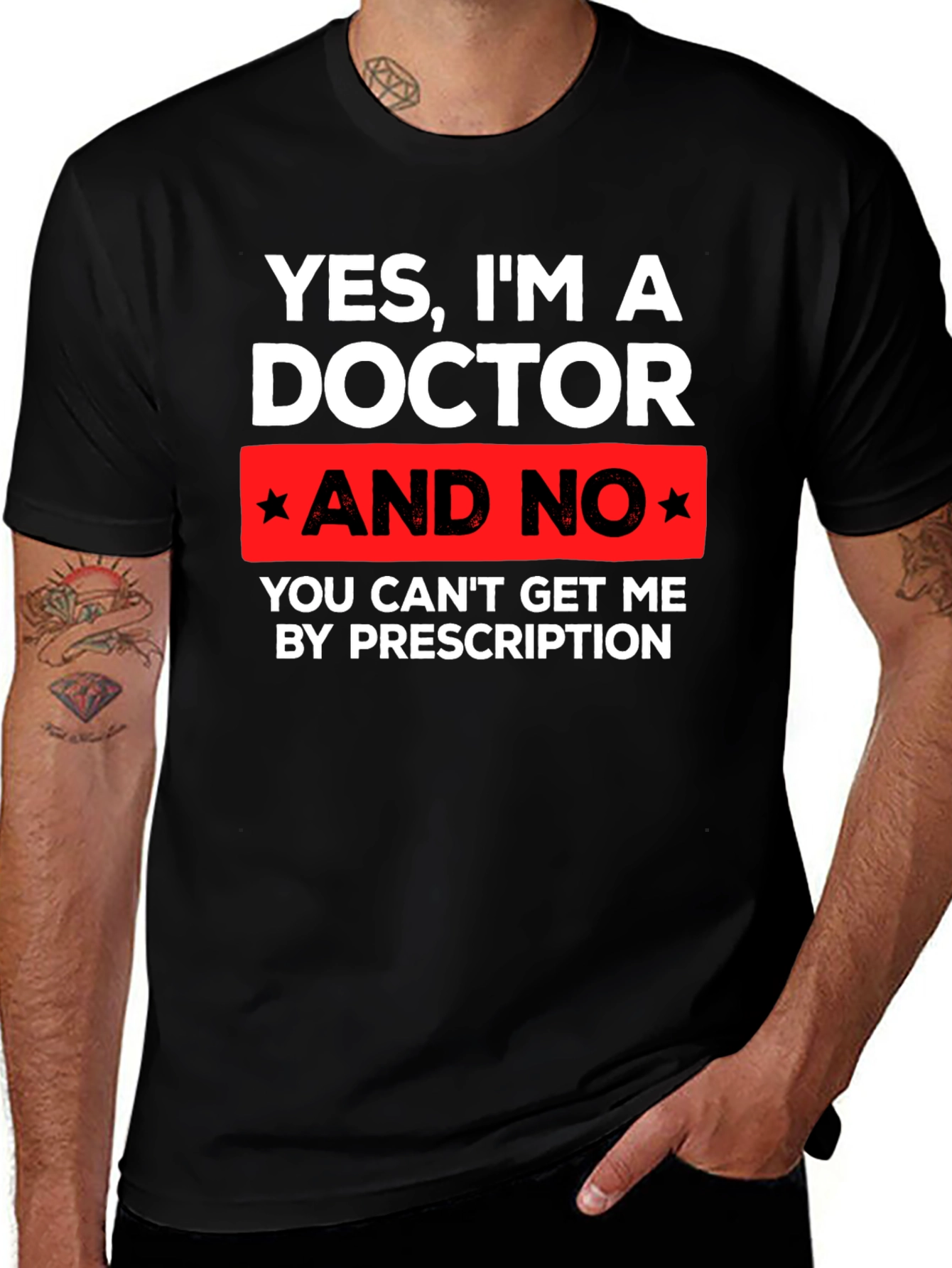 Variant 10 of Funny Doctor T-Shirt - Prescription Humor Tee