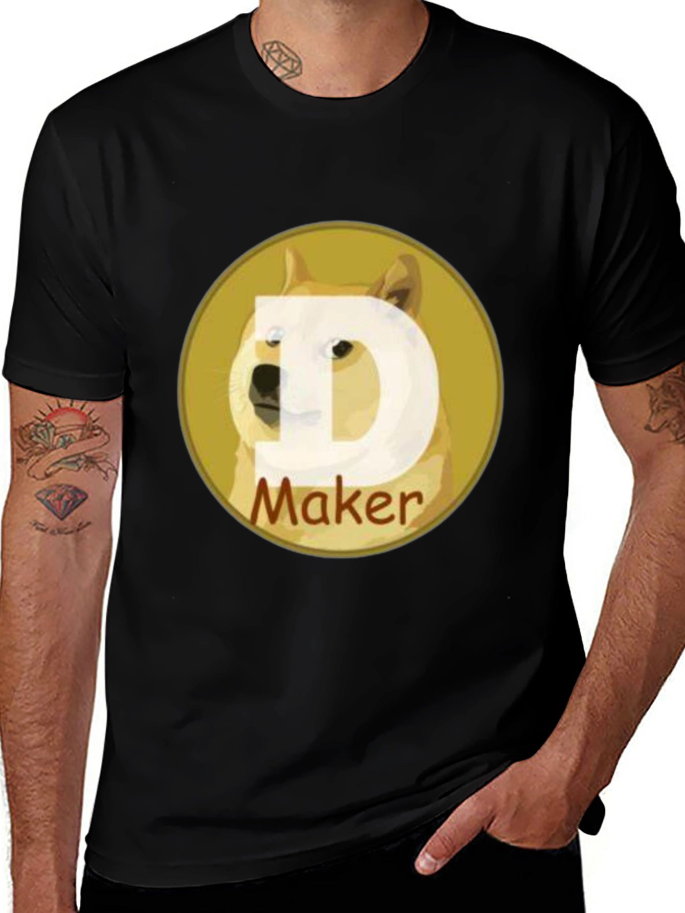 Doge Maker T-Shirt - Crypto Meme Tee