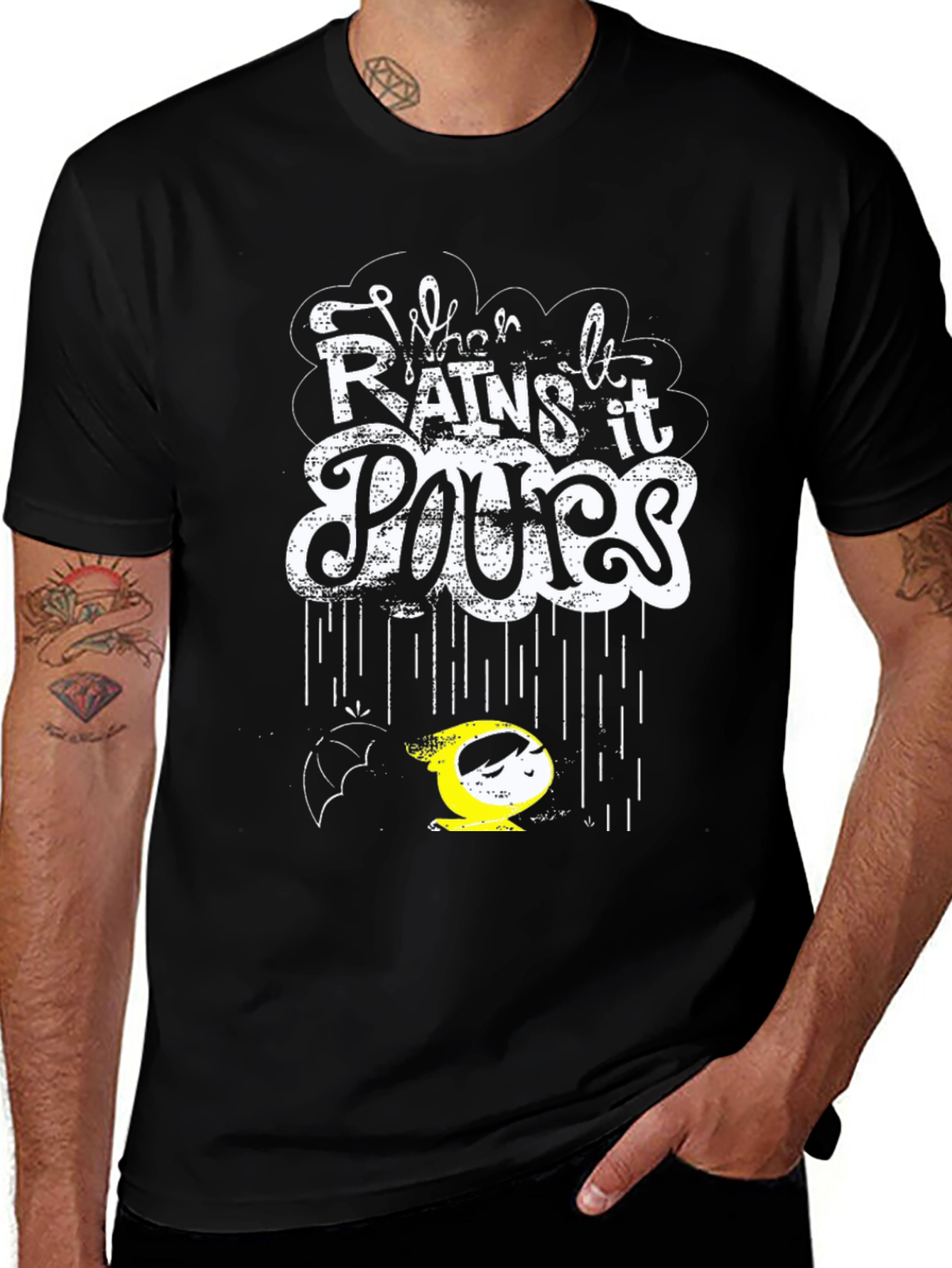 Variant 23 of When it Rains it Pours Graphic Tee