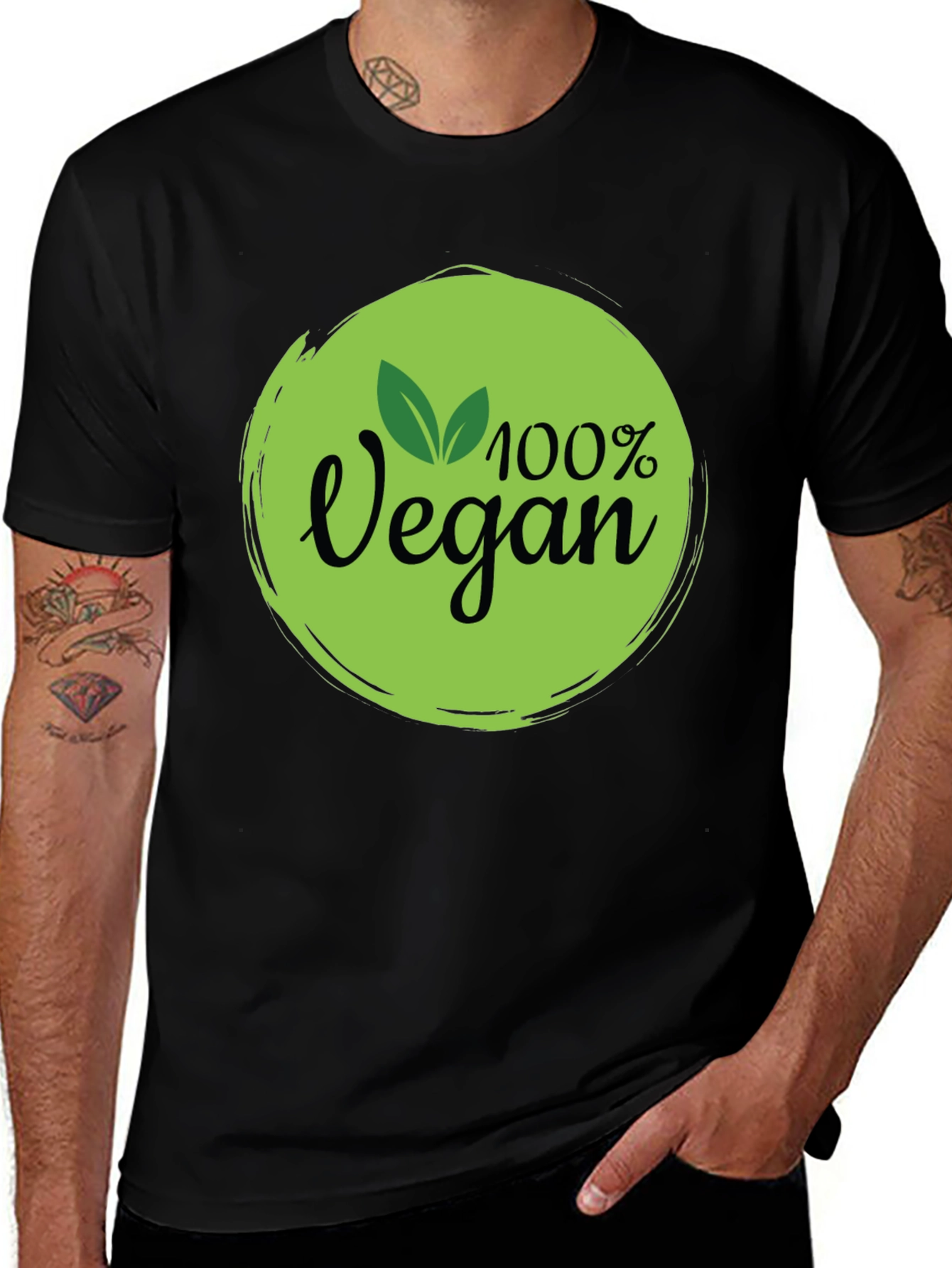 Variant 25 of 100% Vegan Graphic T-Shirt
