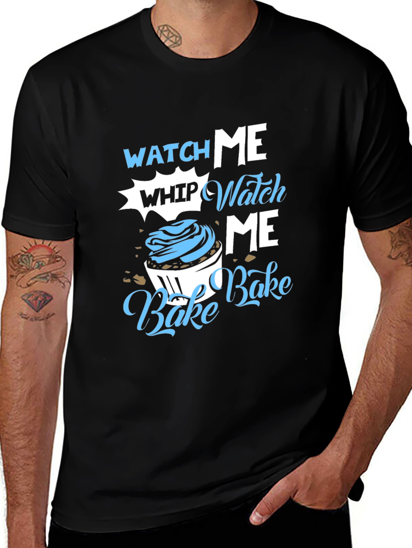 Variant 27 of Watch Me Whip Bake T-Shirt