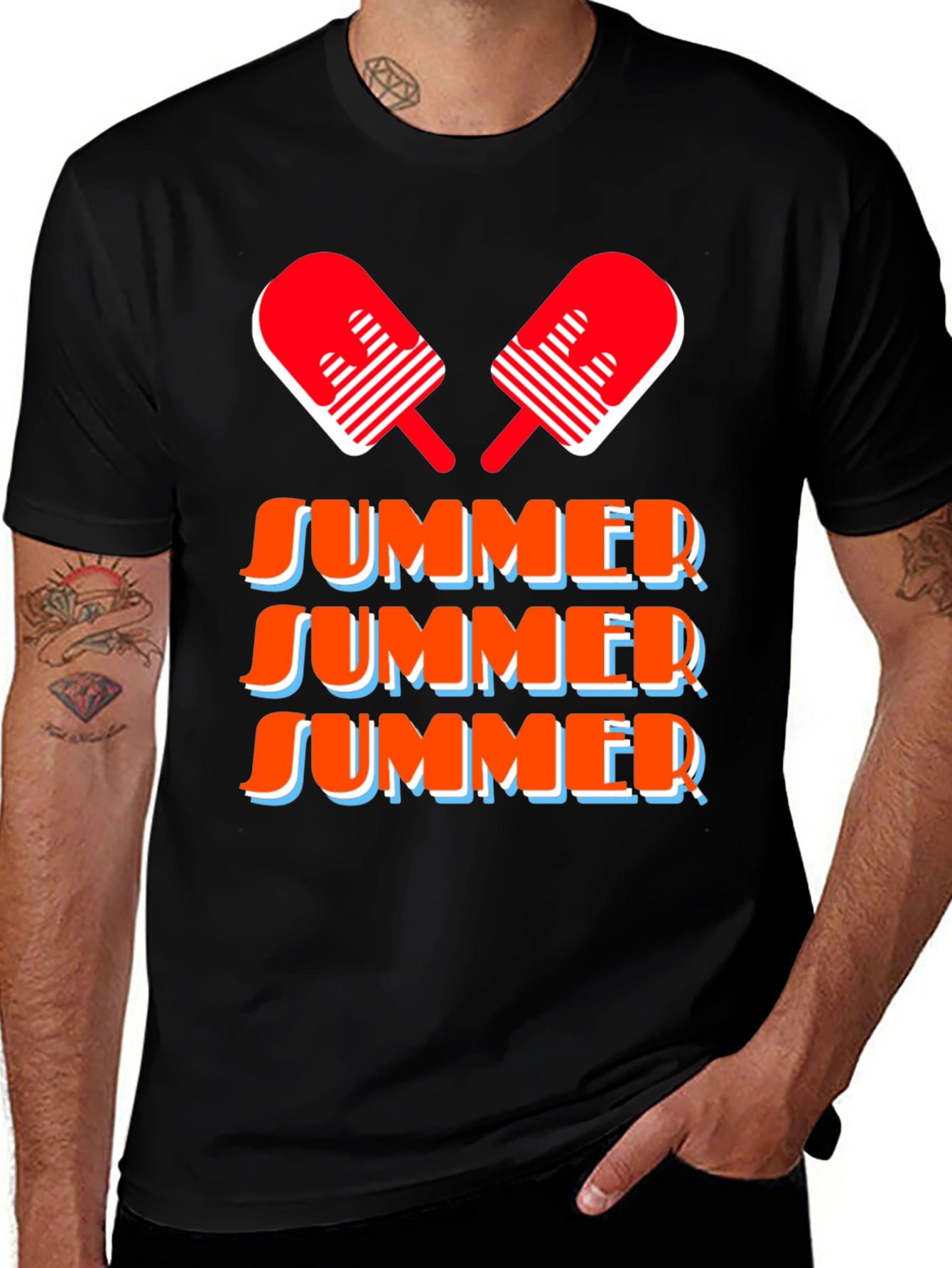 Variant 18 of Summer Popsicle Graphic Tee