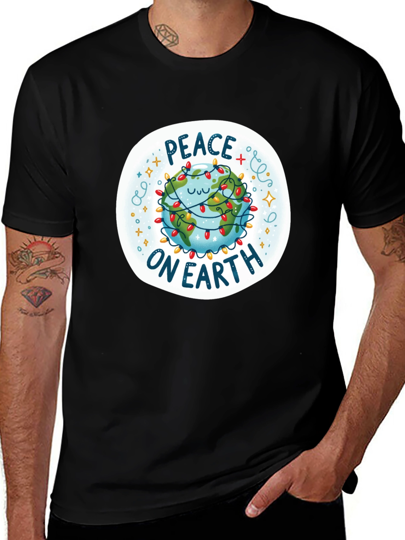 Peace On Earth Graphic Tee