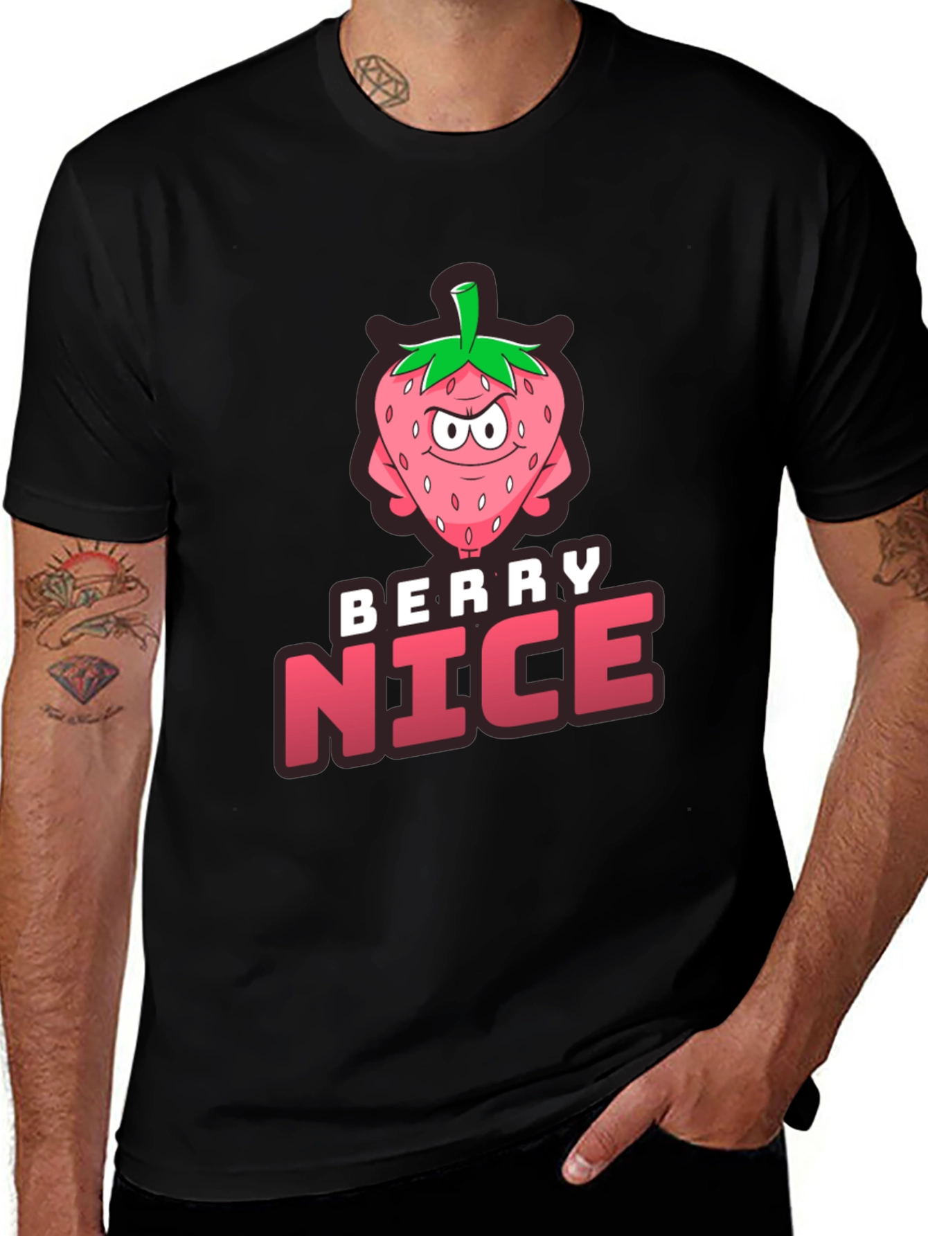 Variant 4 of Berry Nice Graphic T-Shirt - Trendy & Unique Design