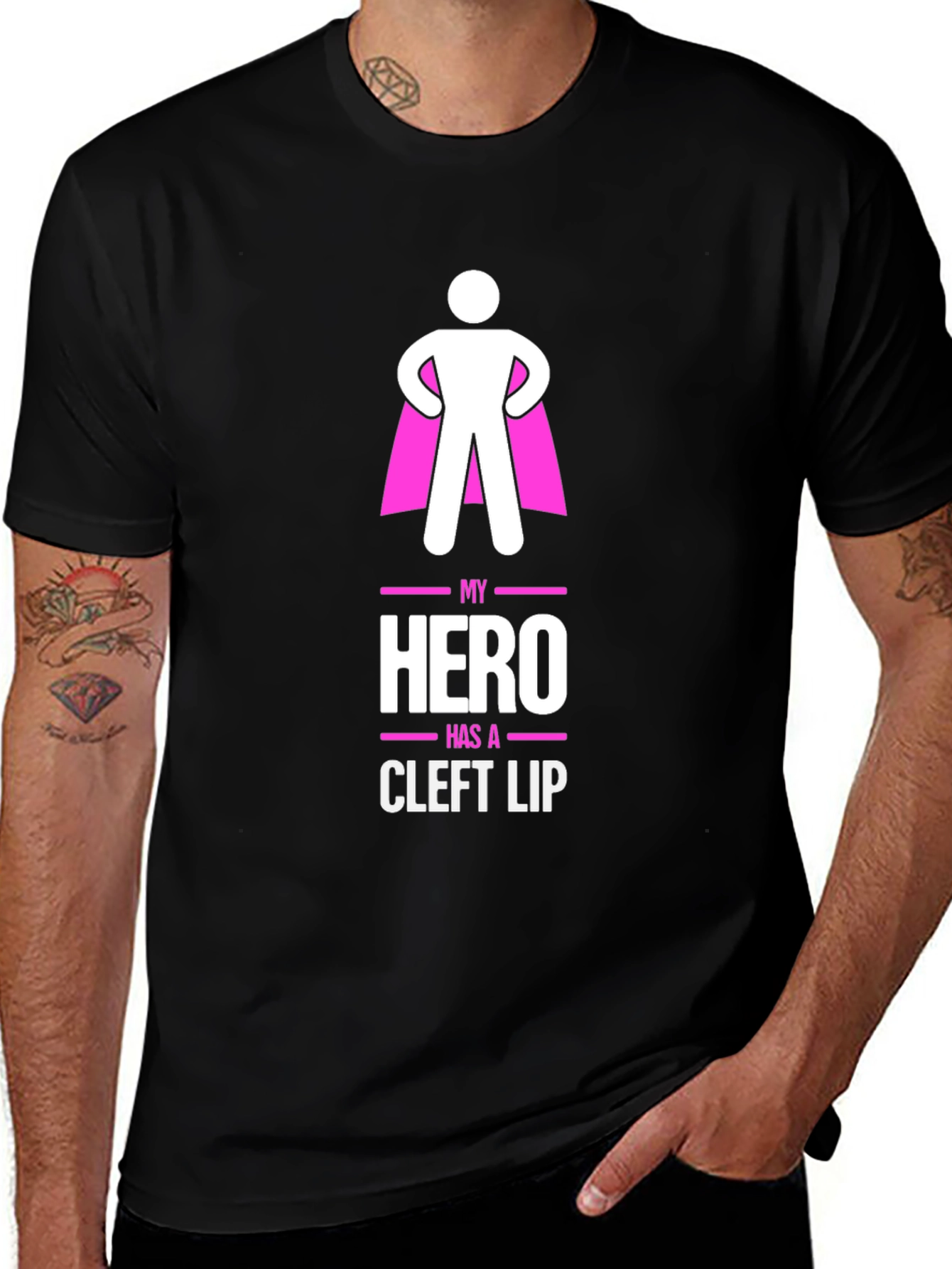 Variant 2 of My Hero Cleft Lip T-Shirt