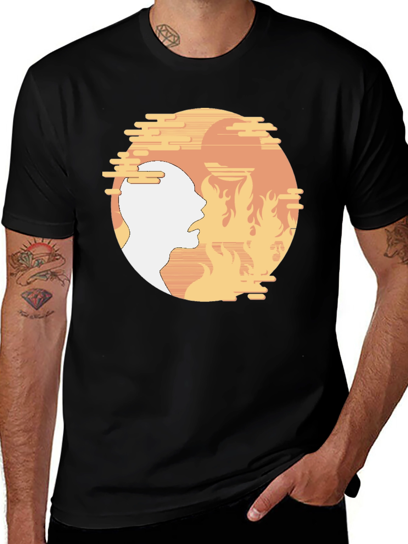 Variant 24 of Fiery Mind T-Shirt