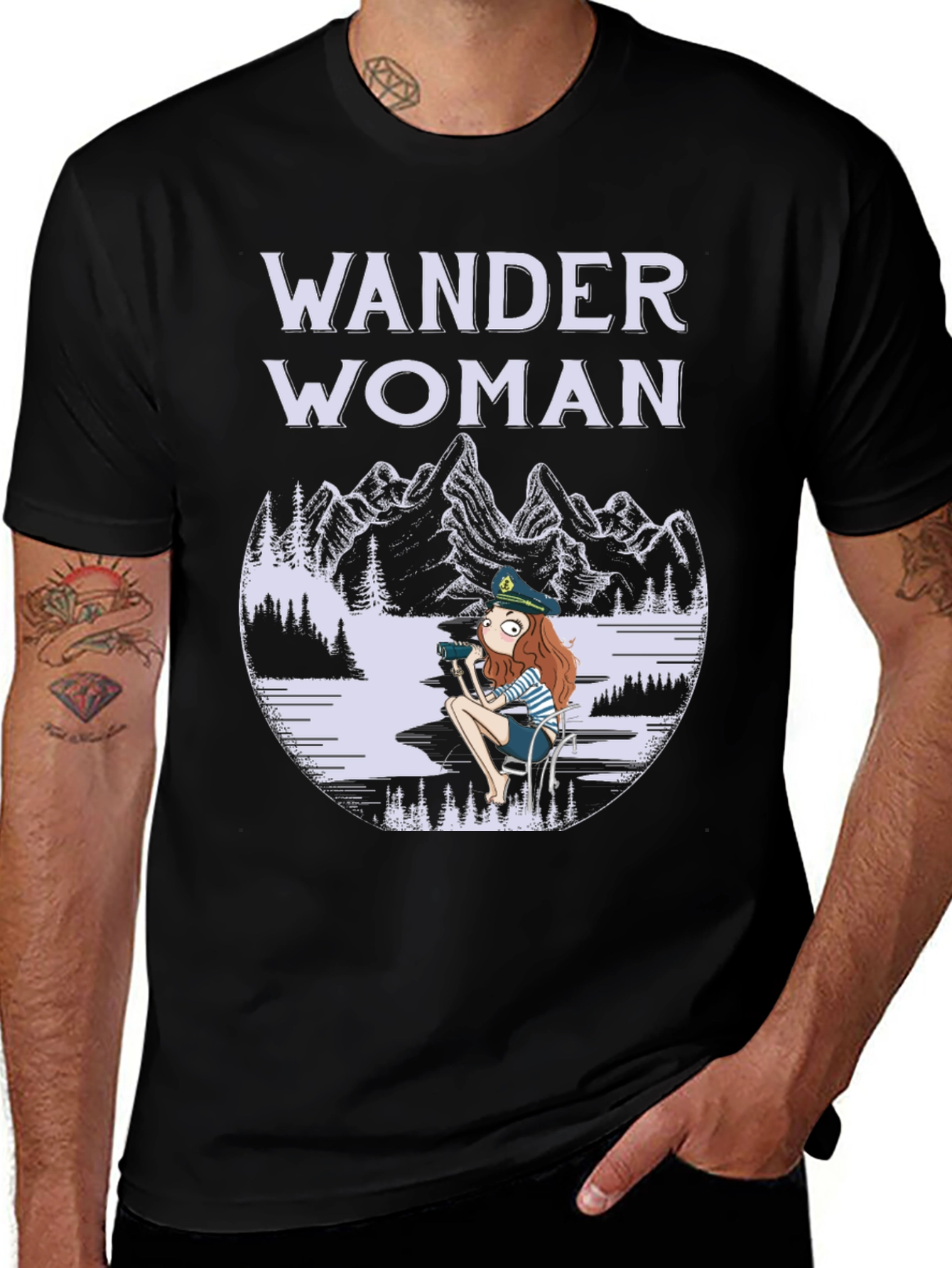 Variant 23 of Wander Woman Graphic Tee