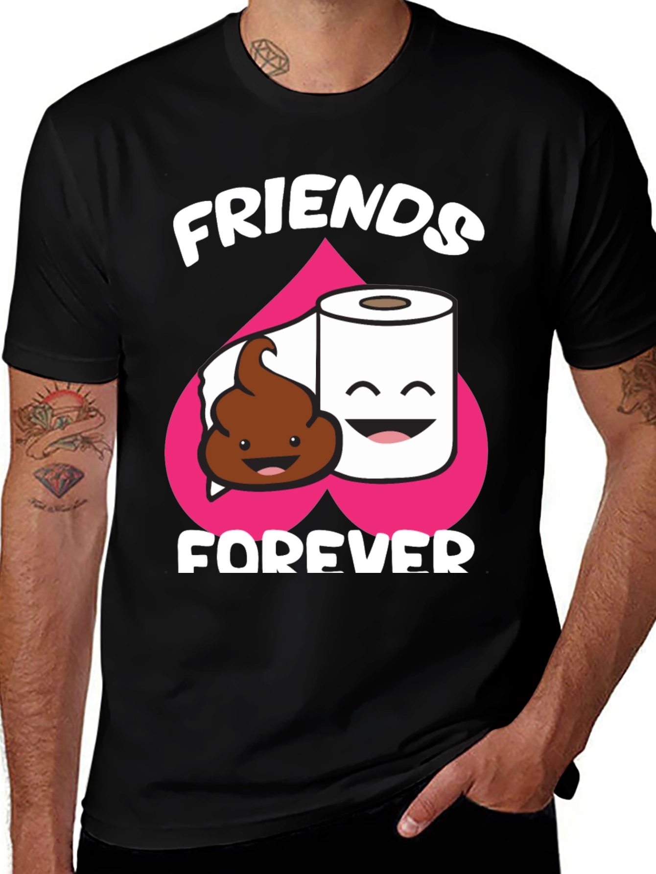 Variant 8 of Friends Forever Funny T-Shirt