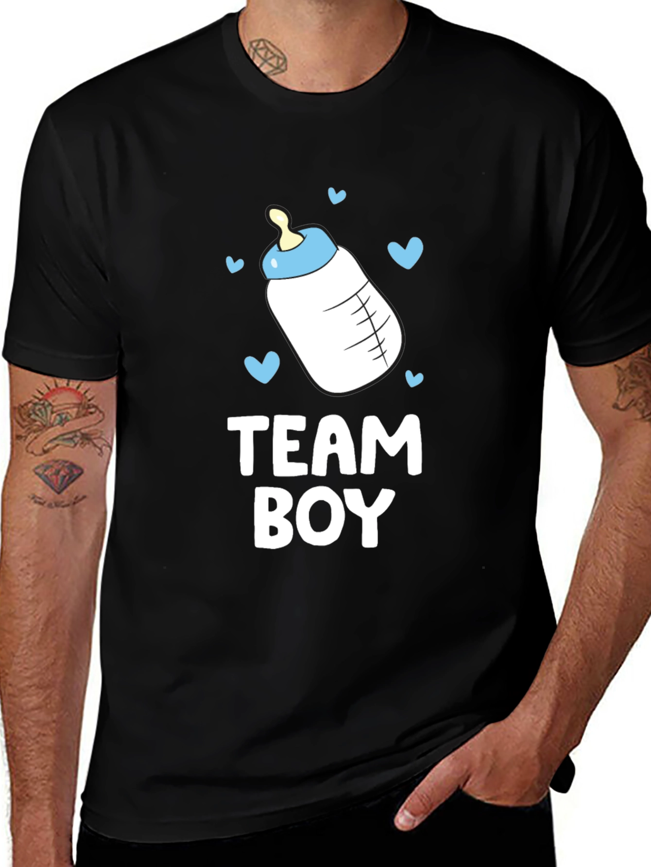 Variant 17 of Team Boy Baby Shower T-Shirt