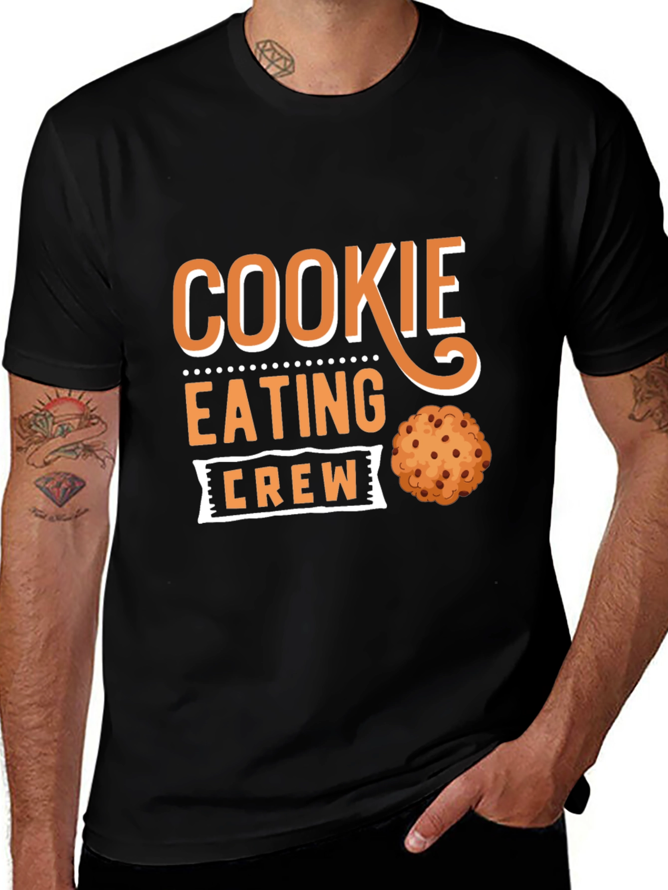 Variant 12 of Cookie Eating Crew Black T-Shirt