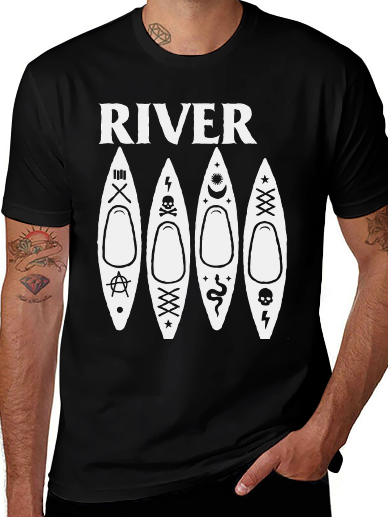Variant 15 of River Graphic T-Shirt
