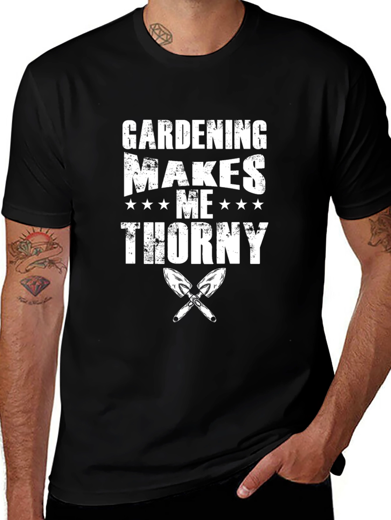 Variant 28 of Gardening Makes Me Thorny T-Shirt