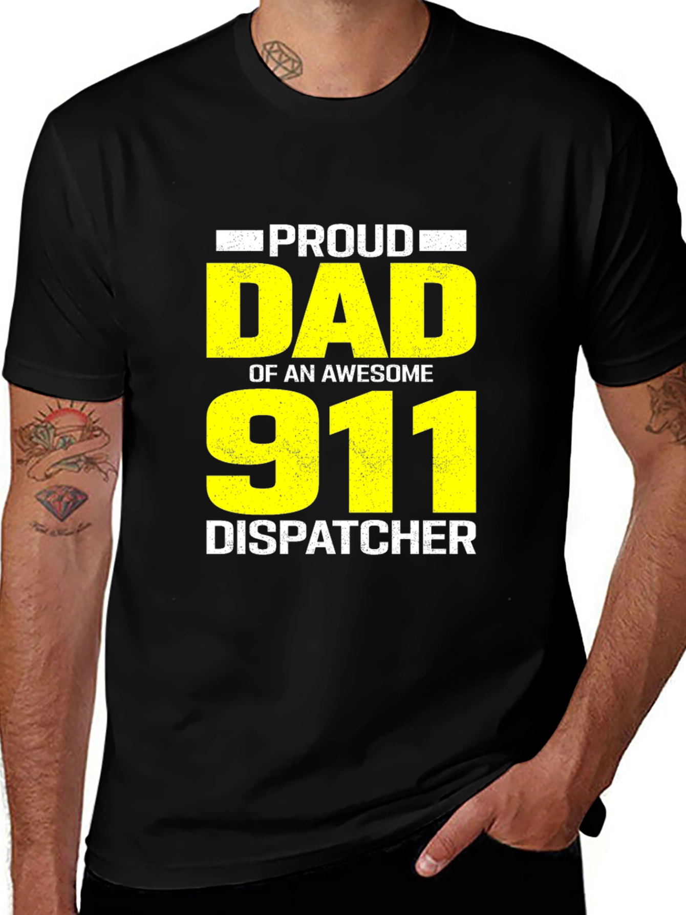 Proud Dad of an Awesome 911 Dispatcher T-Shirt