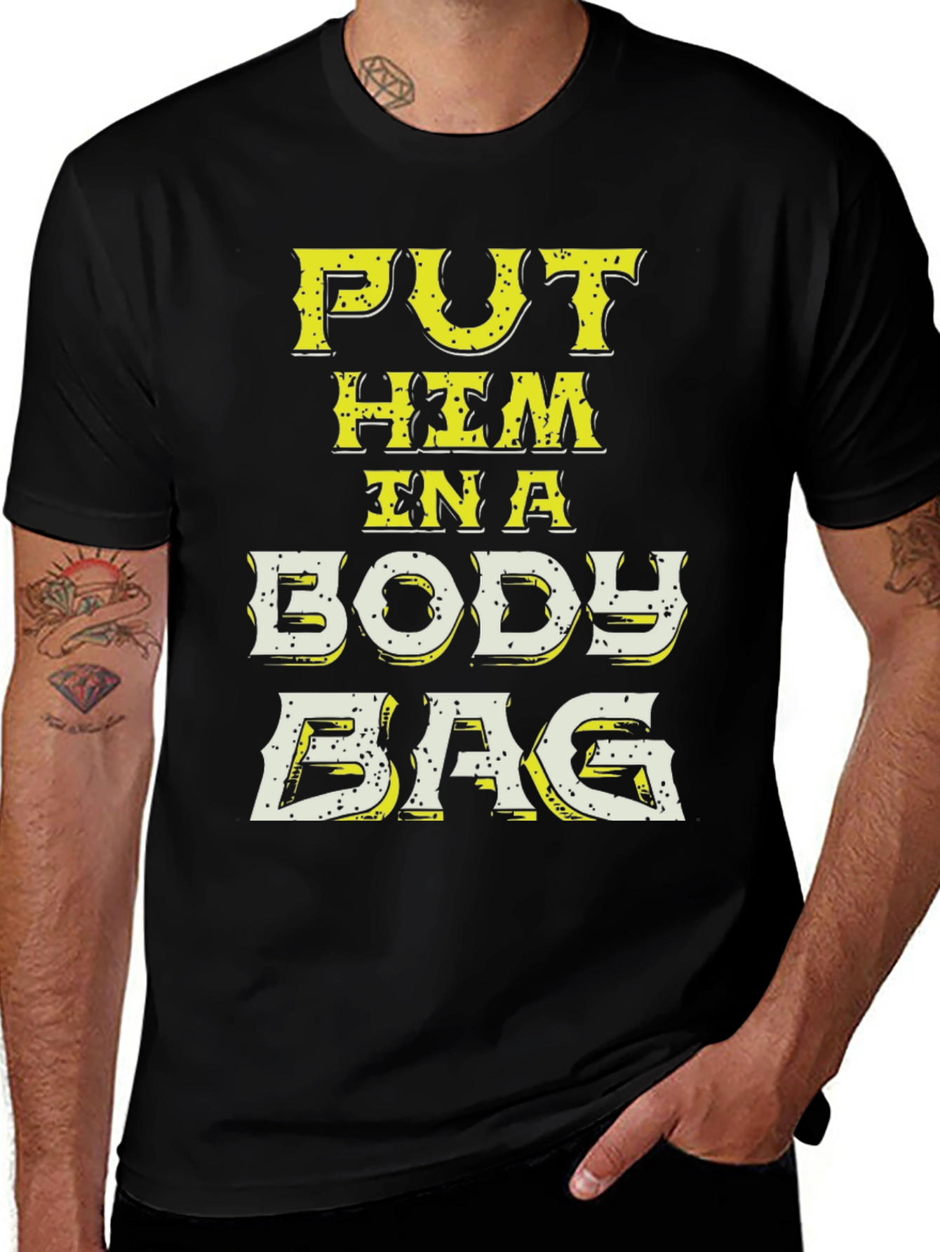 Variant 27 of Put Him In A Body Bag Graphic T-Shirt