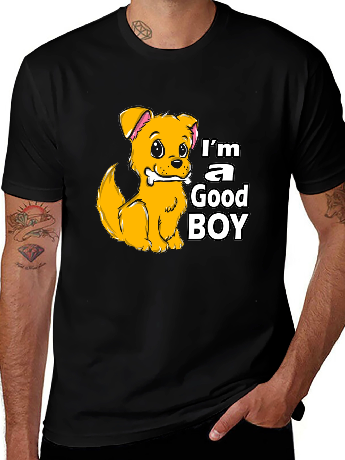 Variant 26 of I'm a Good Boy Dog T-Shirt