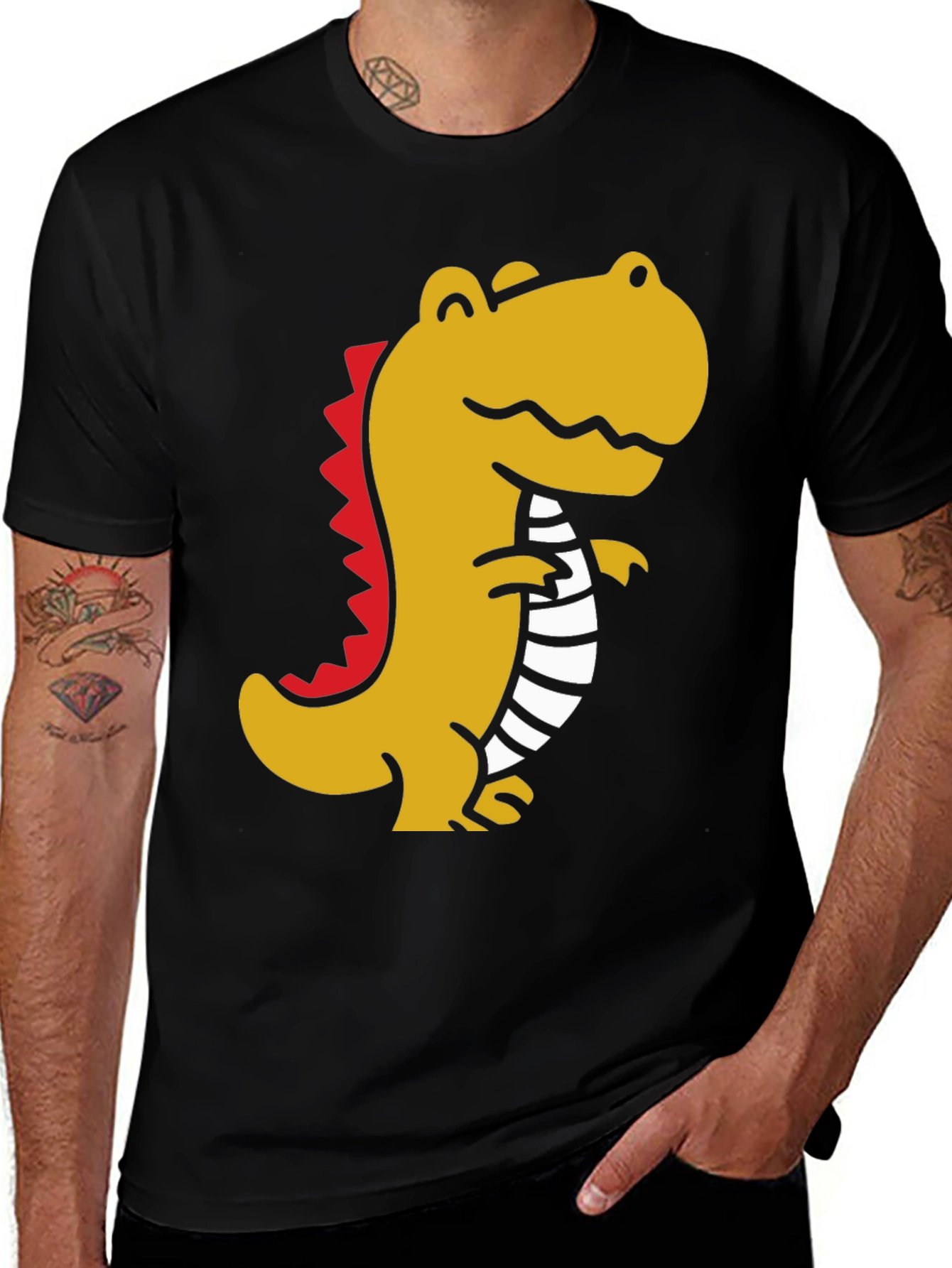 Variant 7 of Dino Graphic T-Shirt - Stylish Comfort