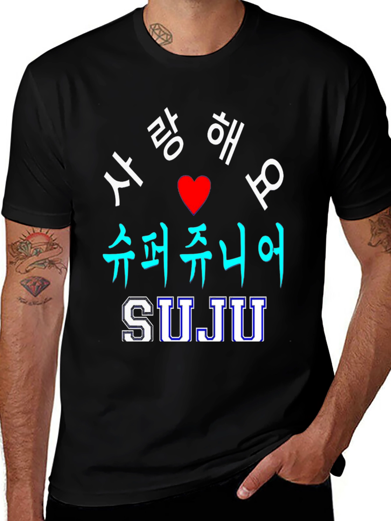 SUJU Super Junior Korean Love T-Shirt