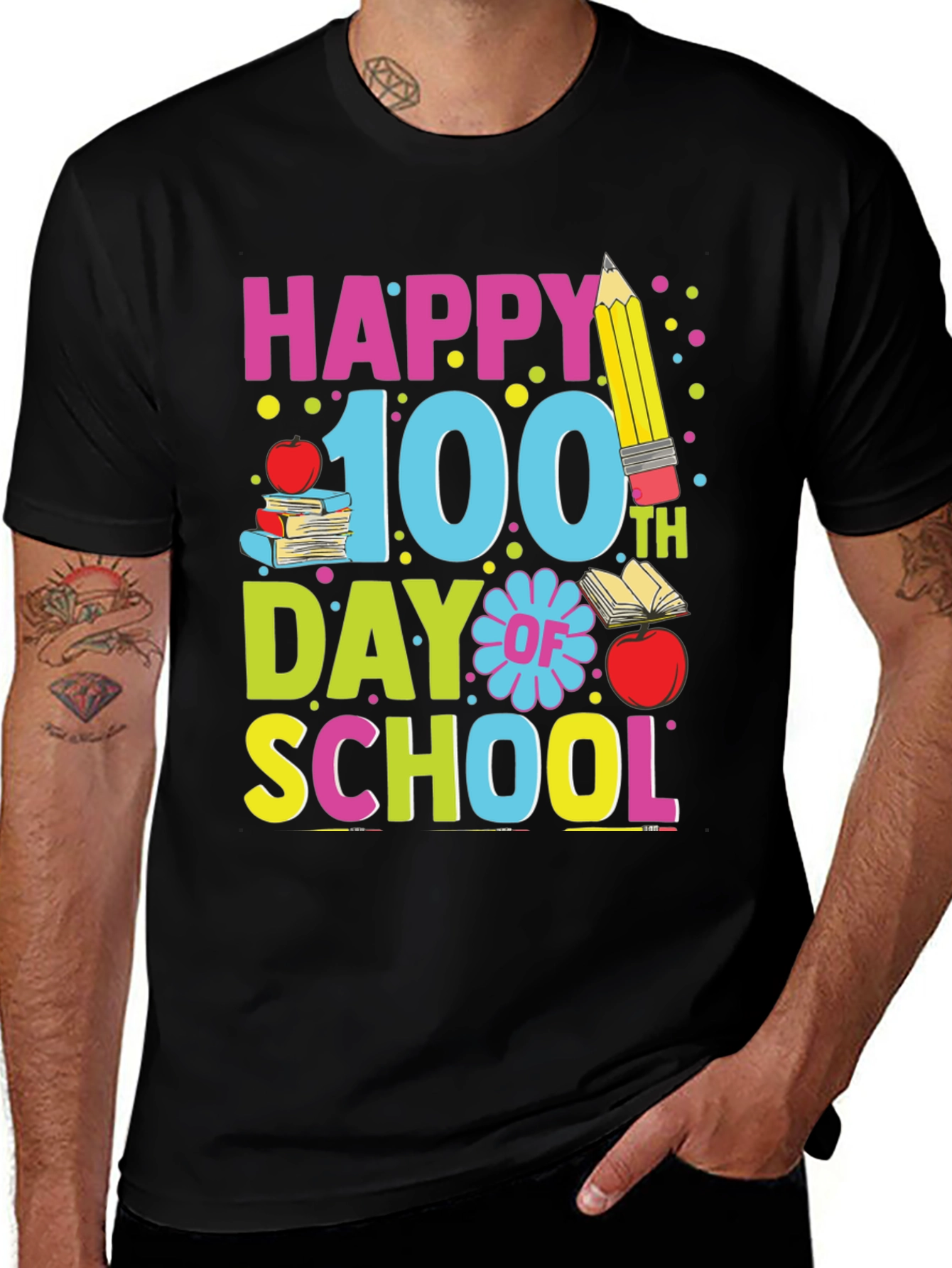Variant 25 of Happy 100th Day of School T-Shirt