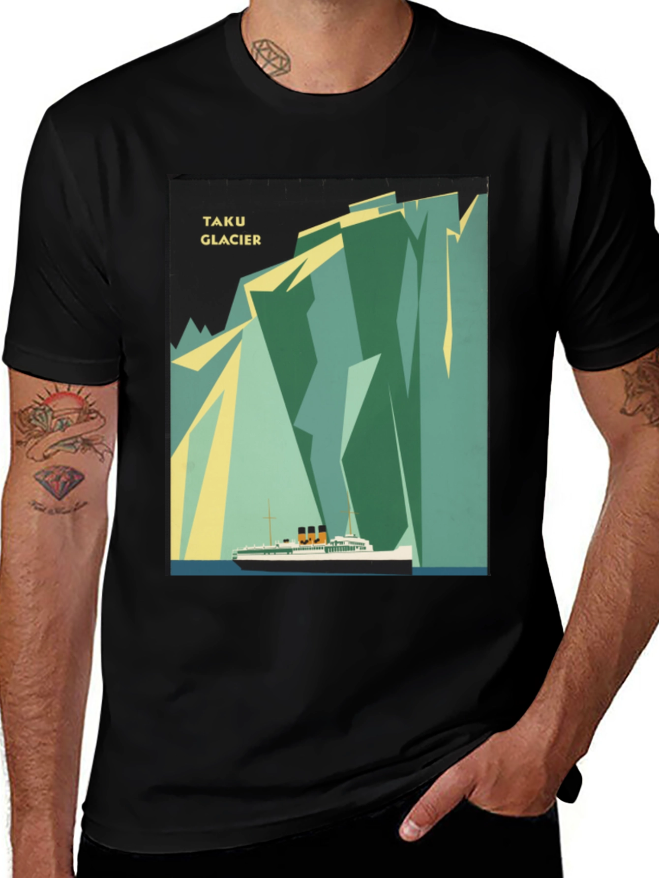 Taku Glacier Cruise T-Shirt - Vintage Travel Tee