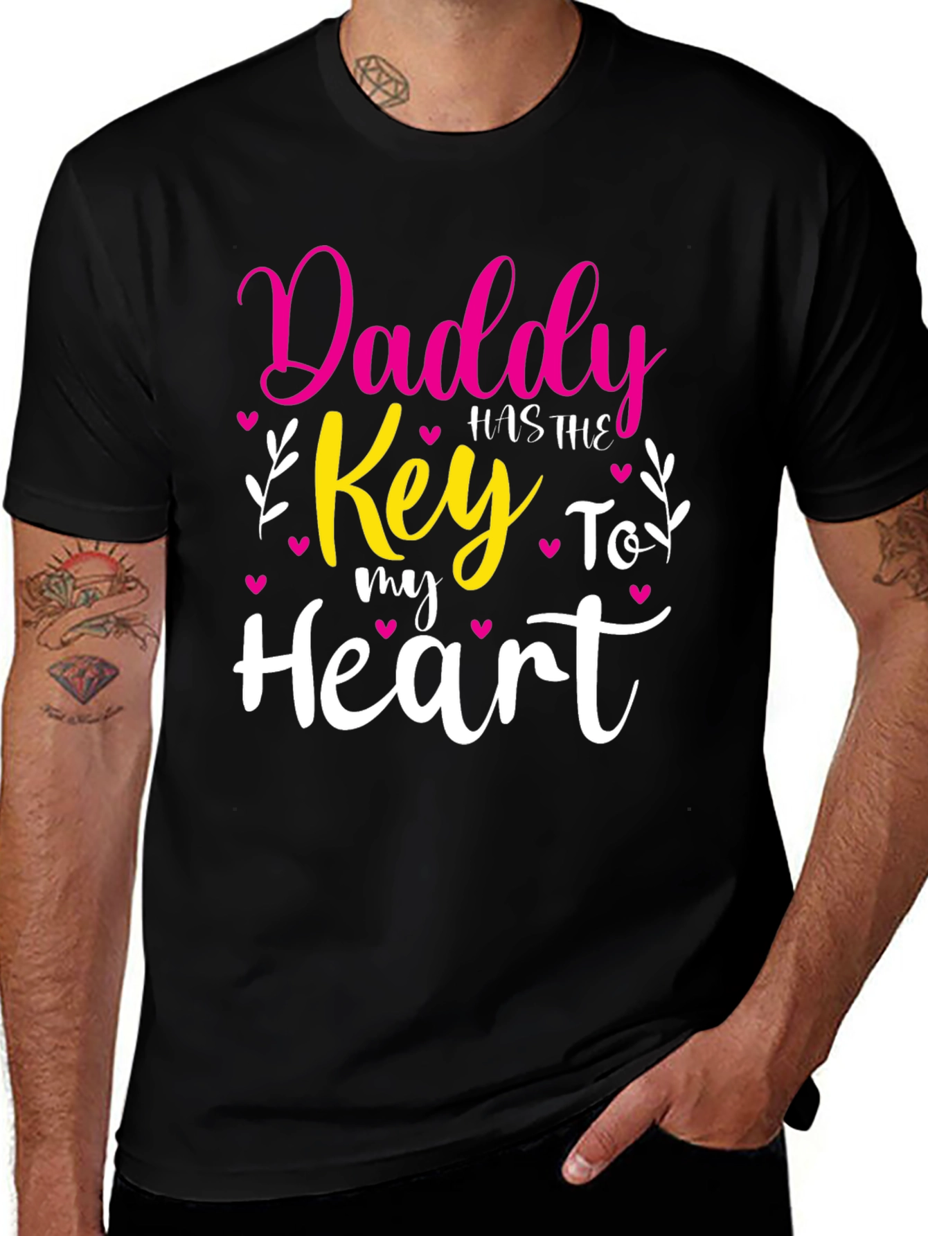 Daddy Has the Key to My Heart T-Shirt