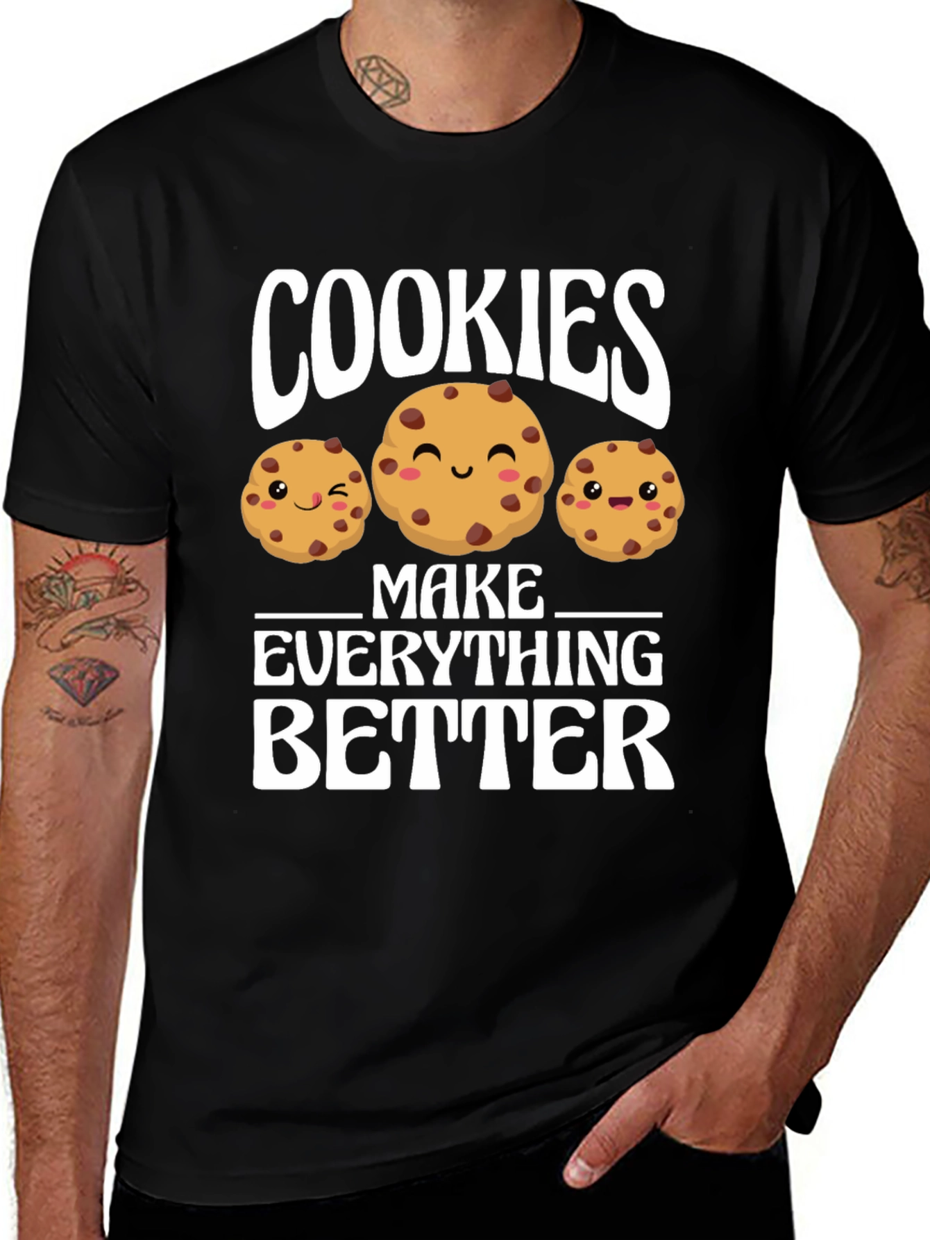 Variant 4 of Cookies Make Everything Better T-Shirt
