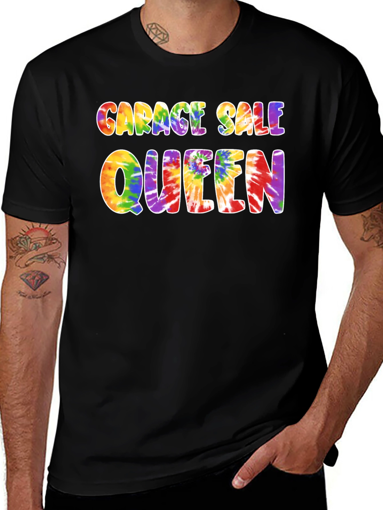 Garage Sale Queen Tie Dye T-Shirt