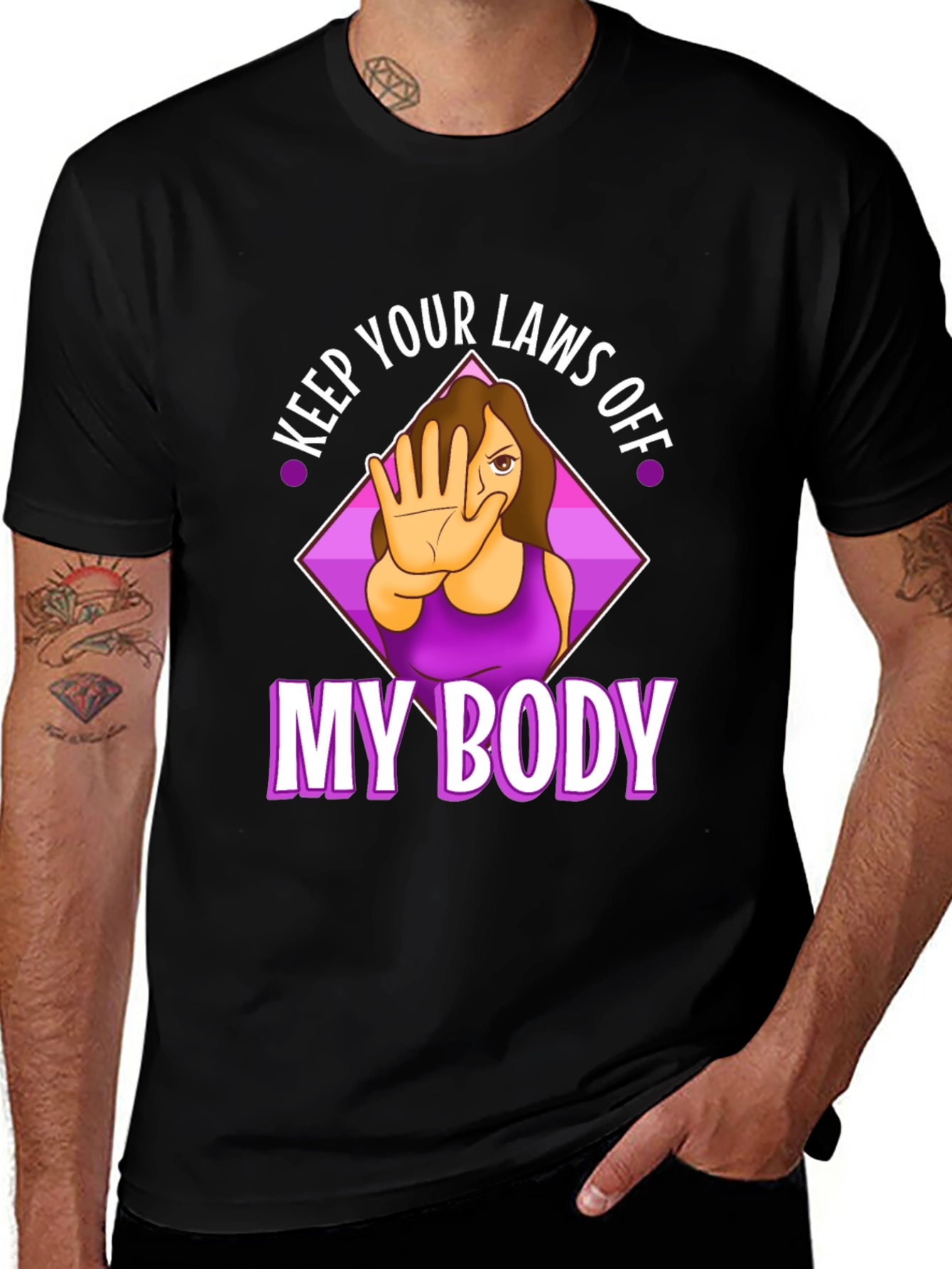 Variant 3 of My Body Pro Choice T-Shirt
