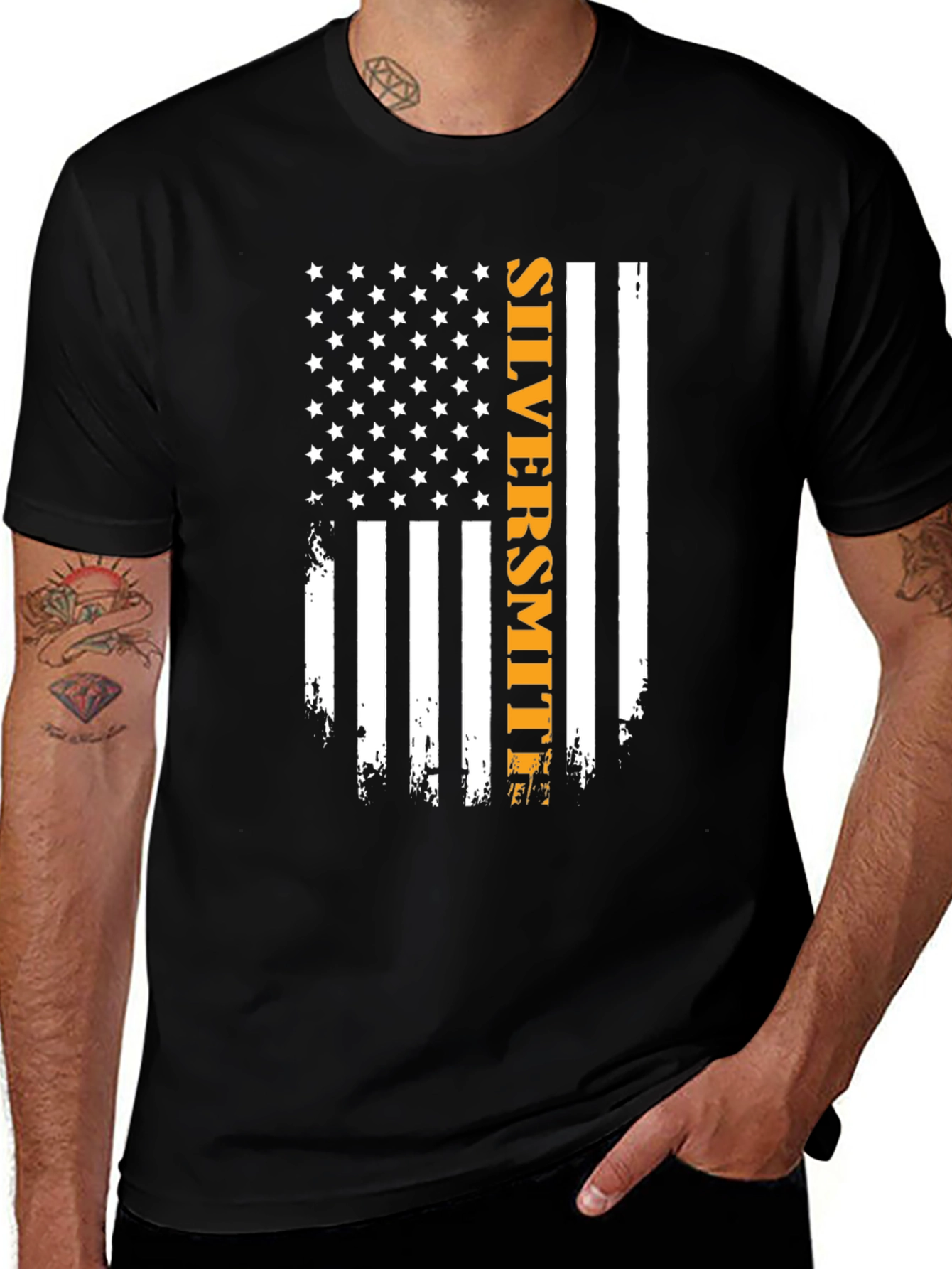 Variant 24 of Silversmith American Flag T-Shirt
