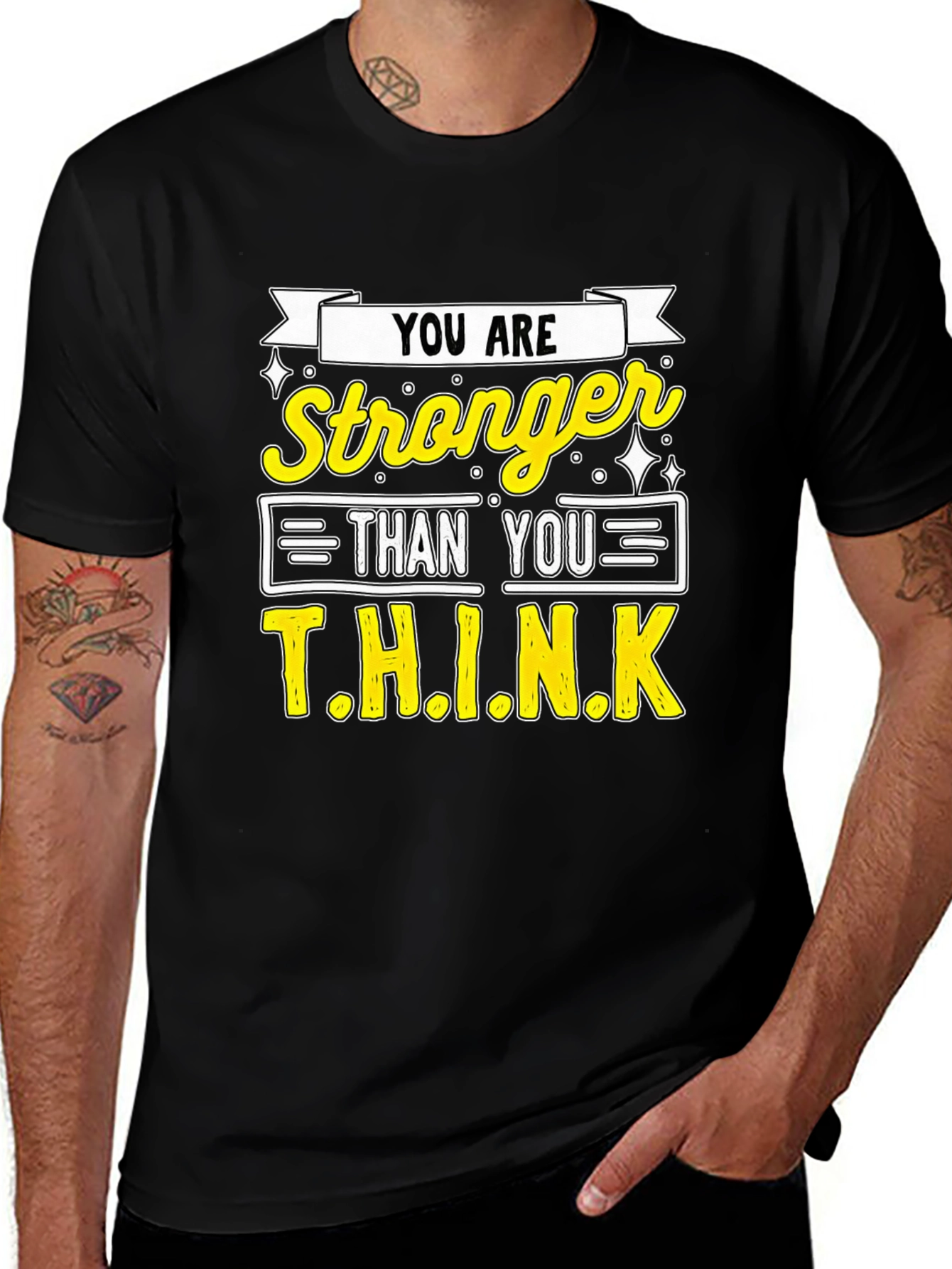 Variant 10 of You Are Stronger Motivational T-Shirt