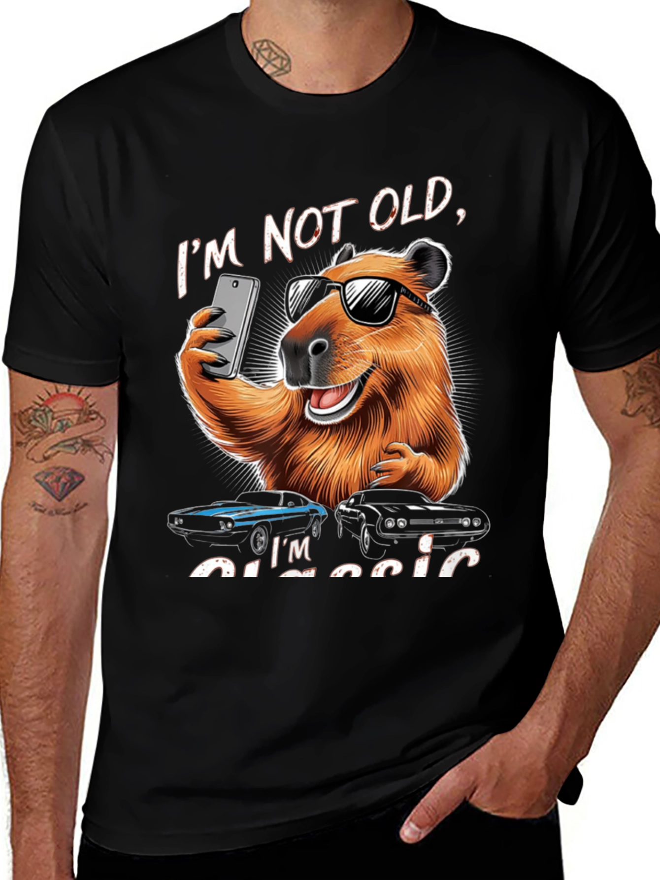 Variant 19 of I'm Not Old, I'm Classic Capybara T-Shirt