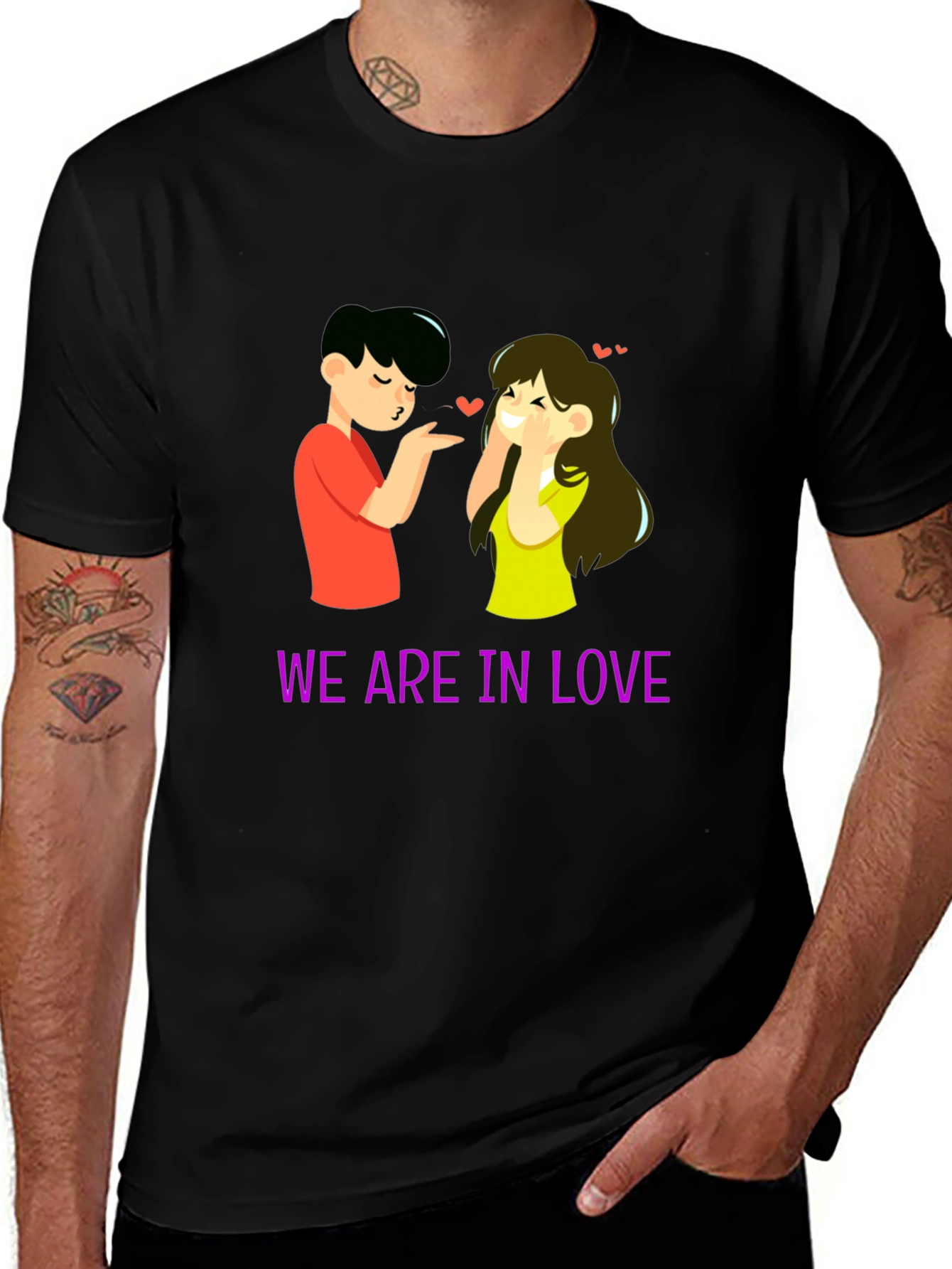 Variant 21 of We Are in Love Graphic T-Shirt