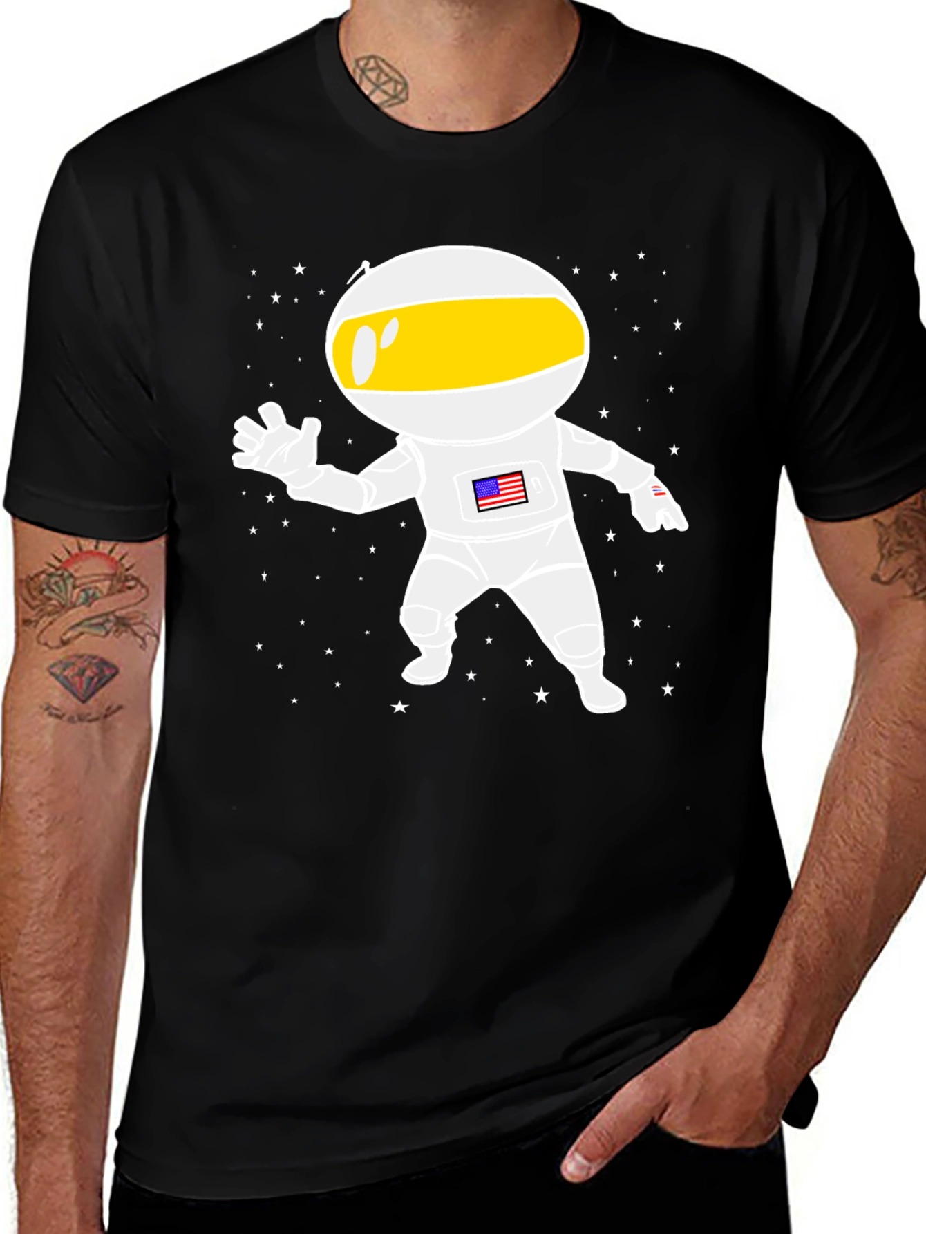 Variant 16 of Astronaut Graphic Tee - Space Exploration T-Shirt