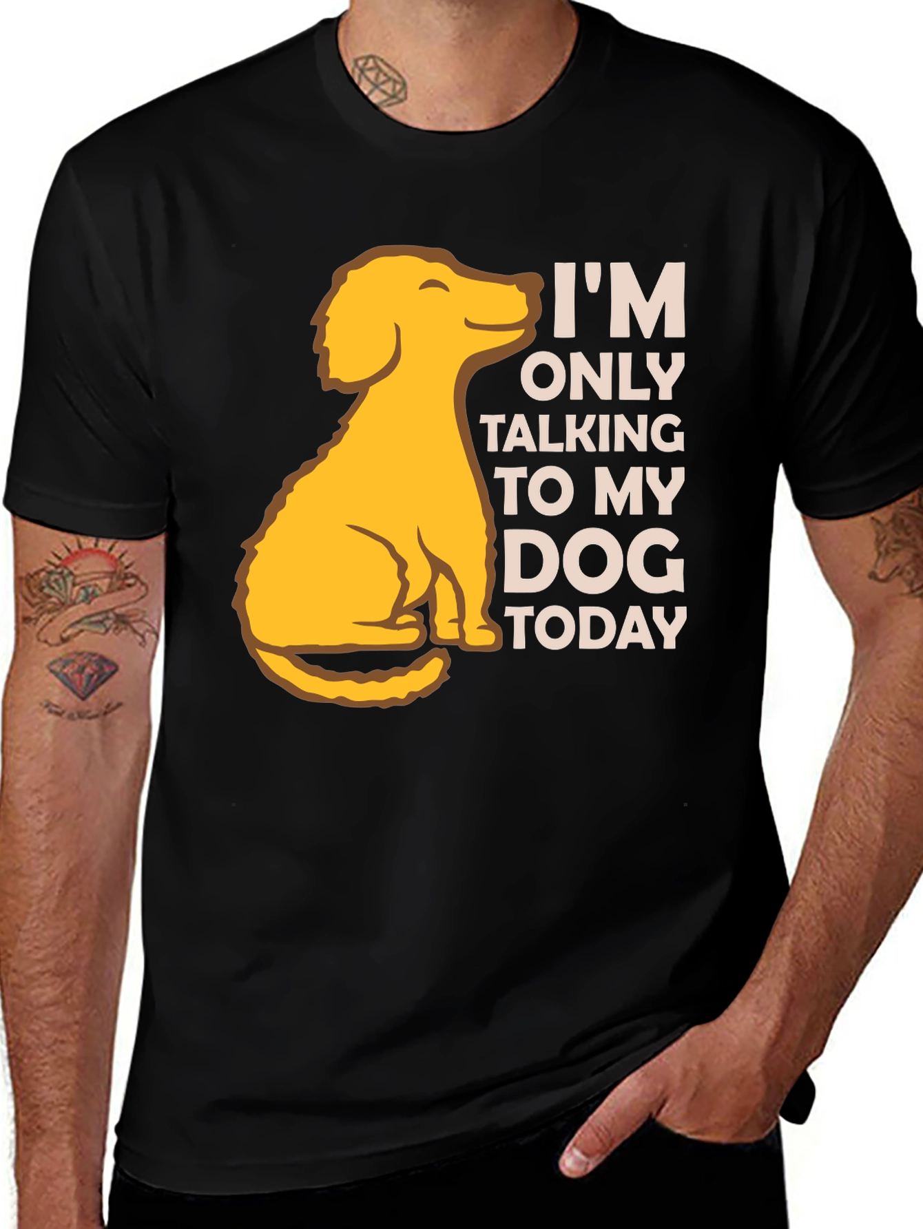 Variant 14 of Dog Lover T-Shirt: Talking to My Dog Today