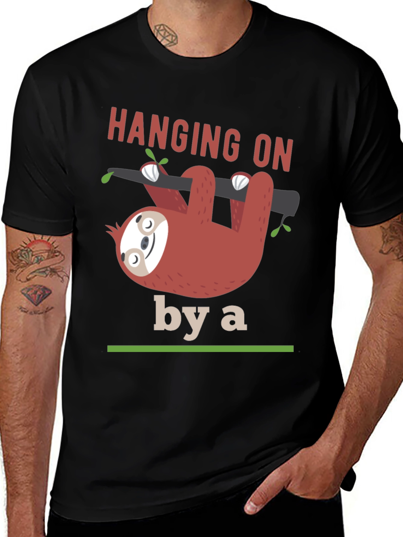 Variant 30 of Hanging On Sloth T-Shirt