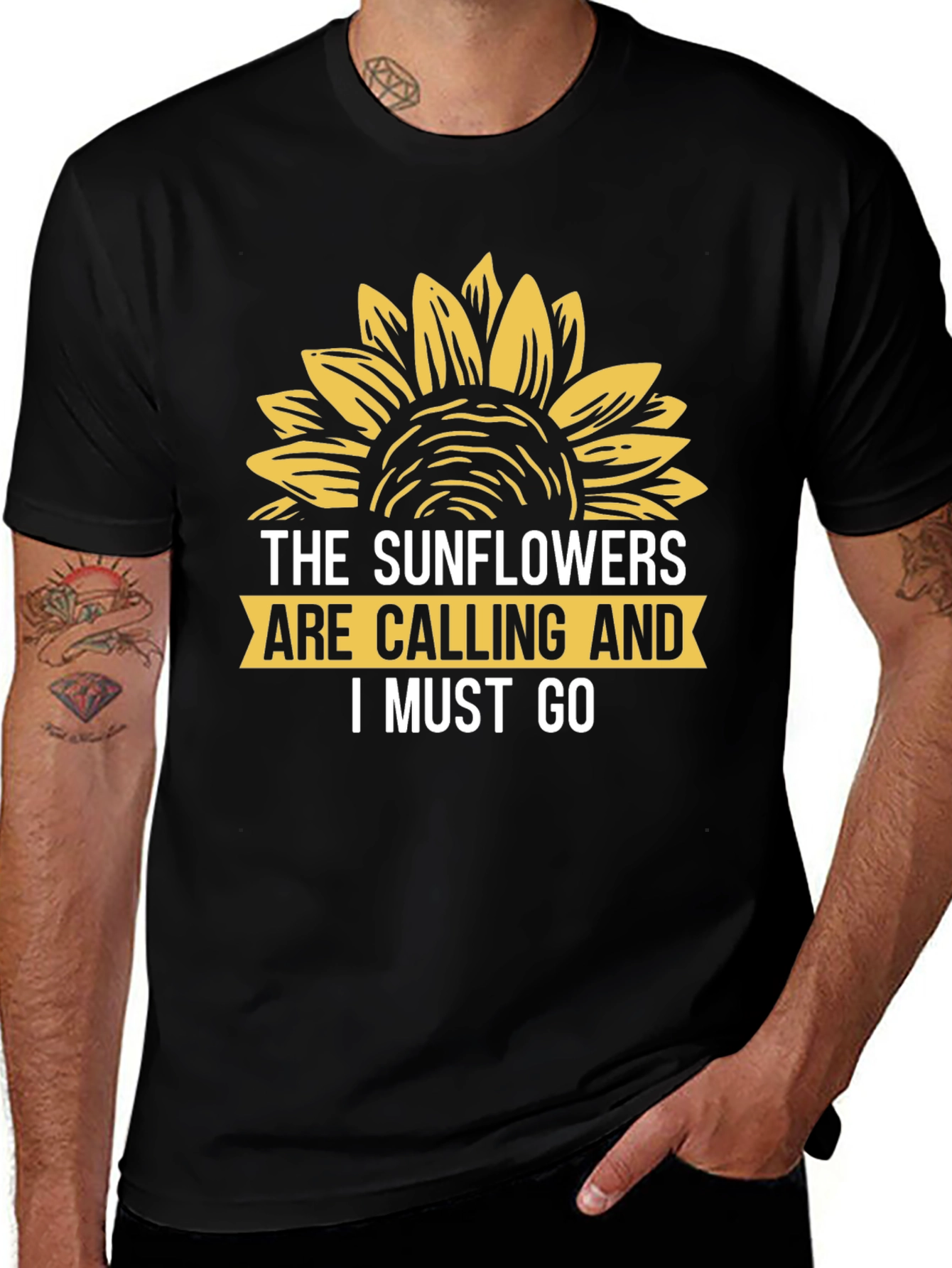 Variant 6 of Sunflower Calling T-Shirt