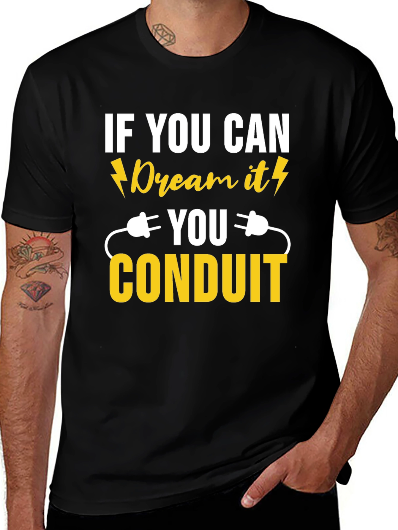 Variant 11 of If You Can Dream it Conduit T-Shirt