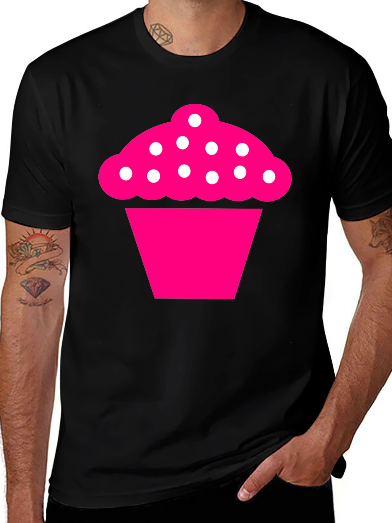Variant 12 of Cupcake Graphic Tee - Sweet & Fun