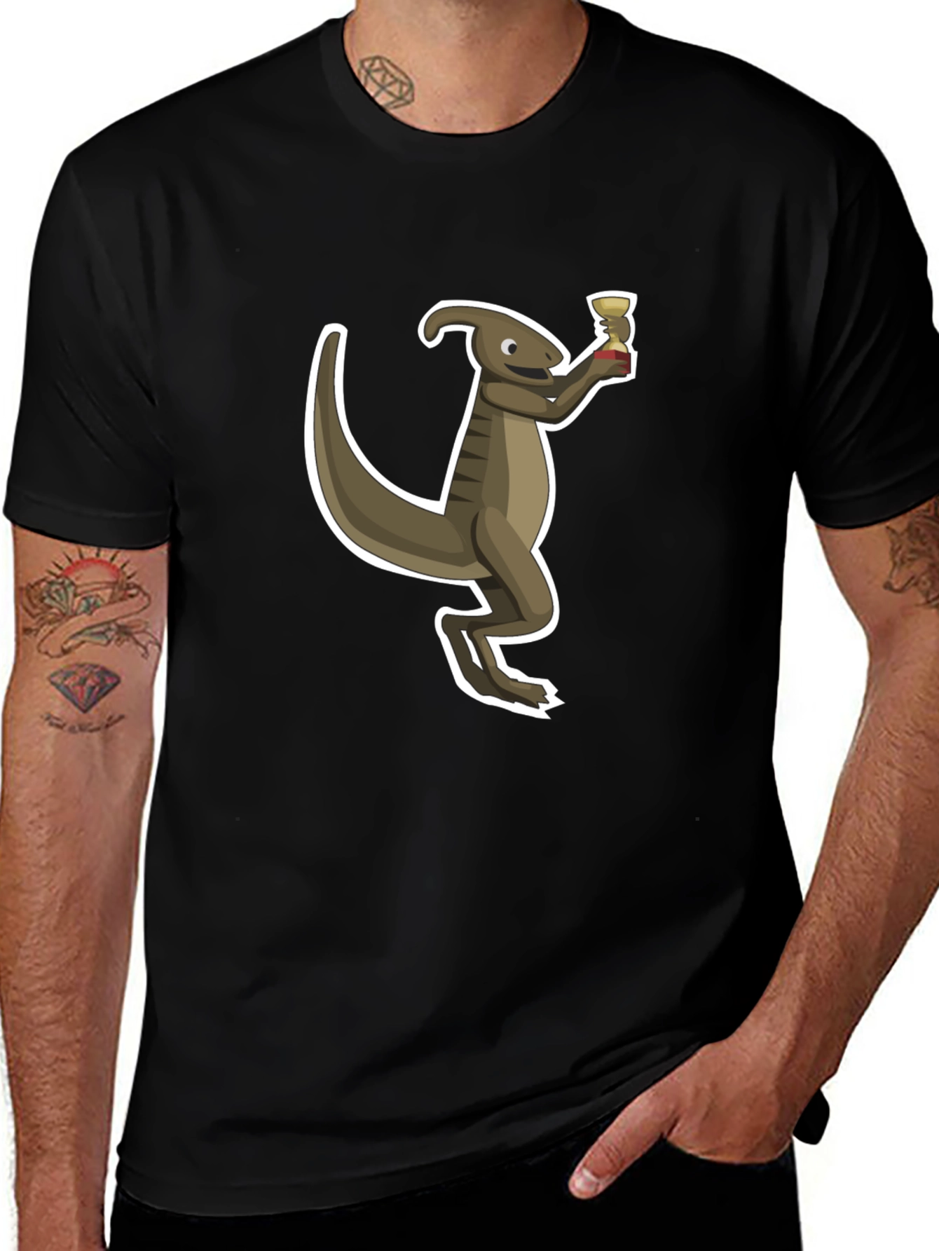 Variant 14 of Dinosaur Trophy Graphic Tee