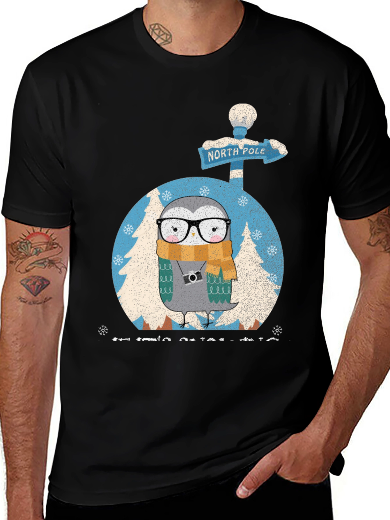North Pole Penguin T-Shirt