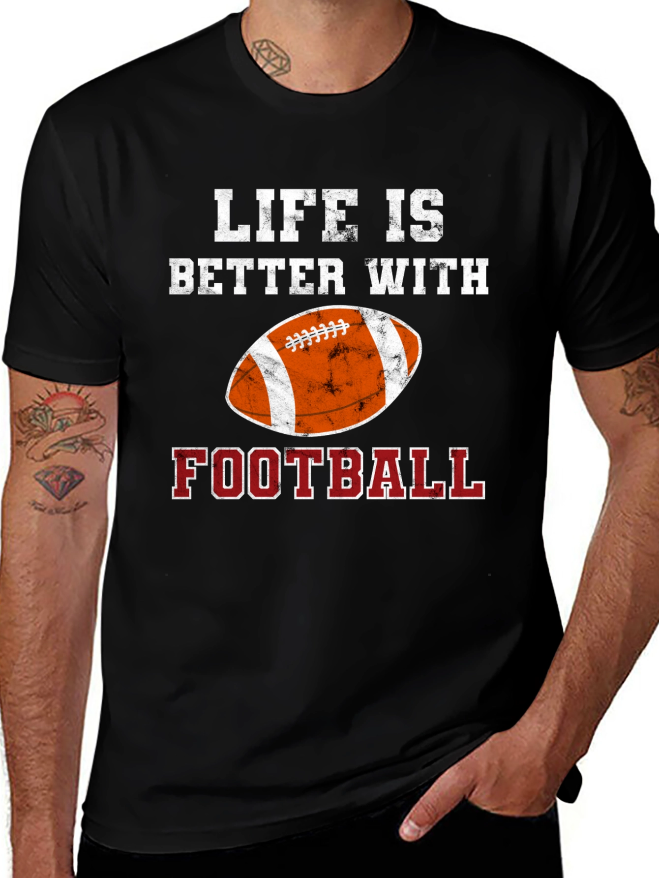 Variant 20 of Life Is Better With Football T-Shirt