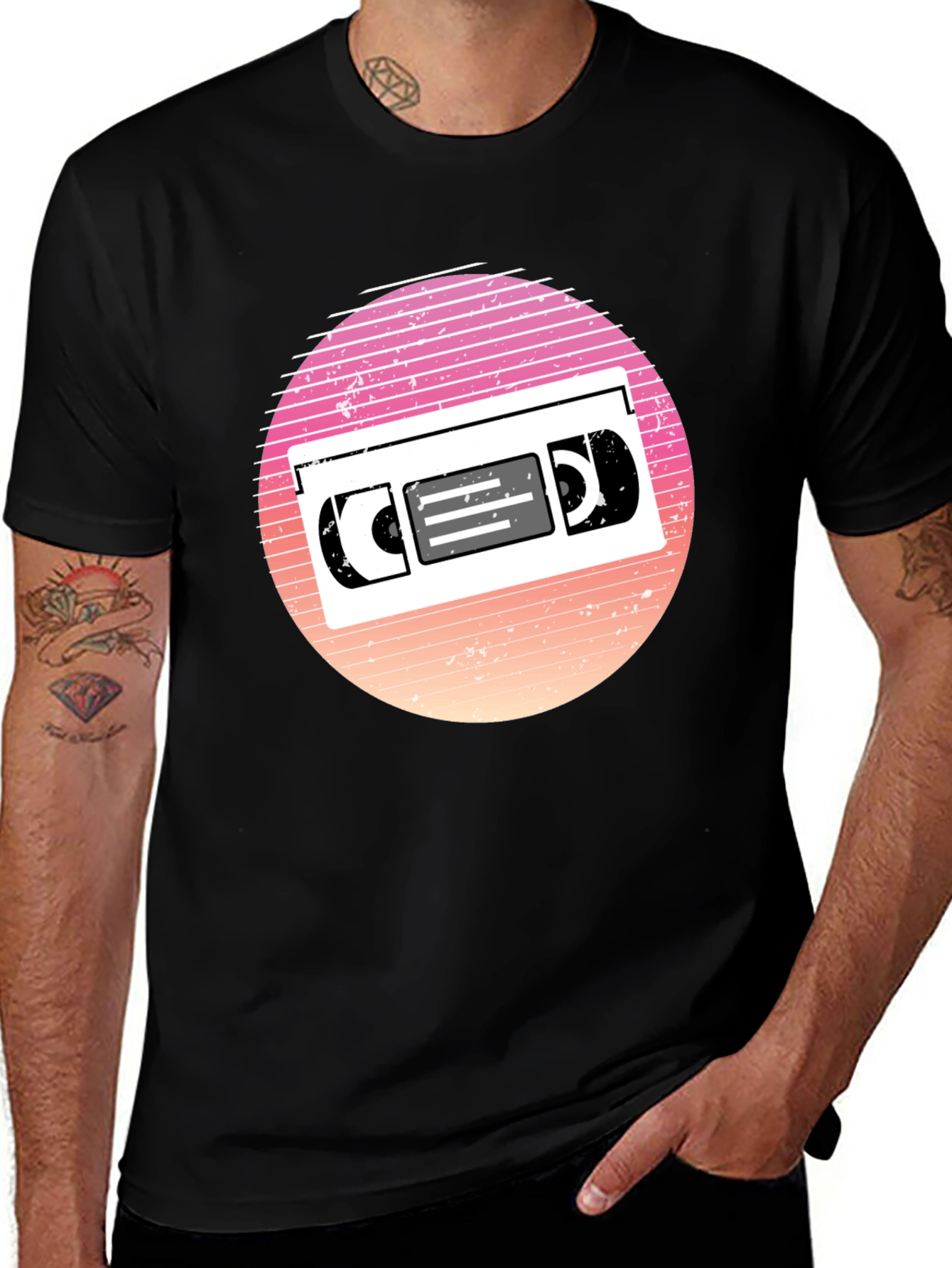 Variant 26 of Retro VHS Tape T-Shirt