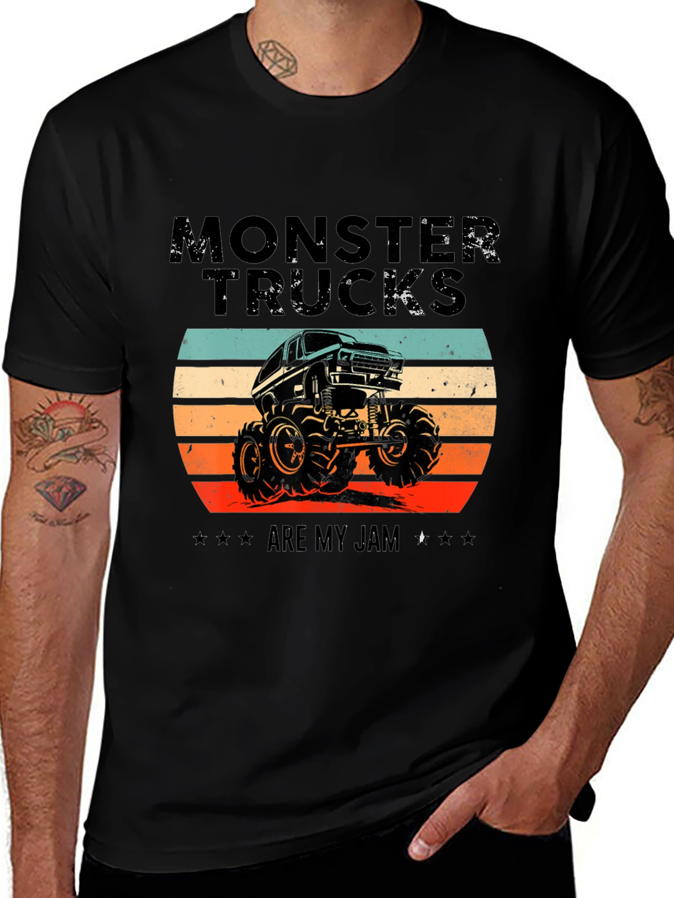 Monster Truck Jam T-Shirt - Retro Graphic Tee
