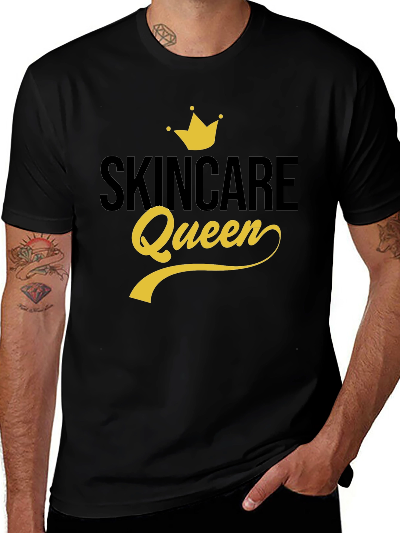 Variant 7 of Skincare Queen T-Shirt - Stylish Graphic Tee
